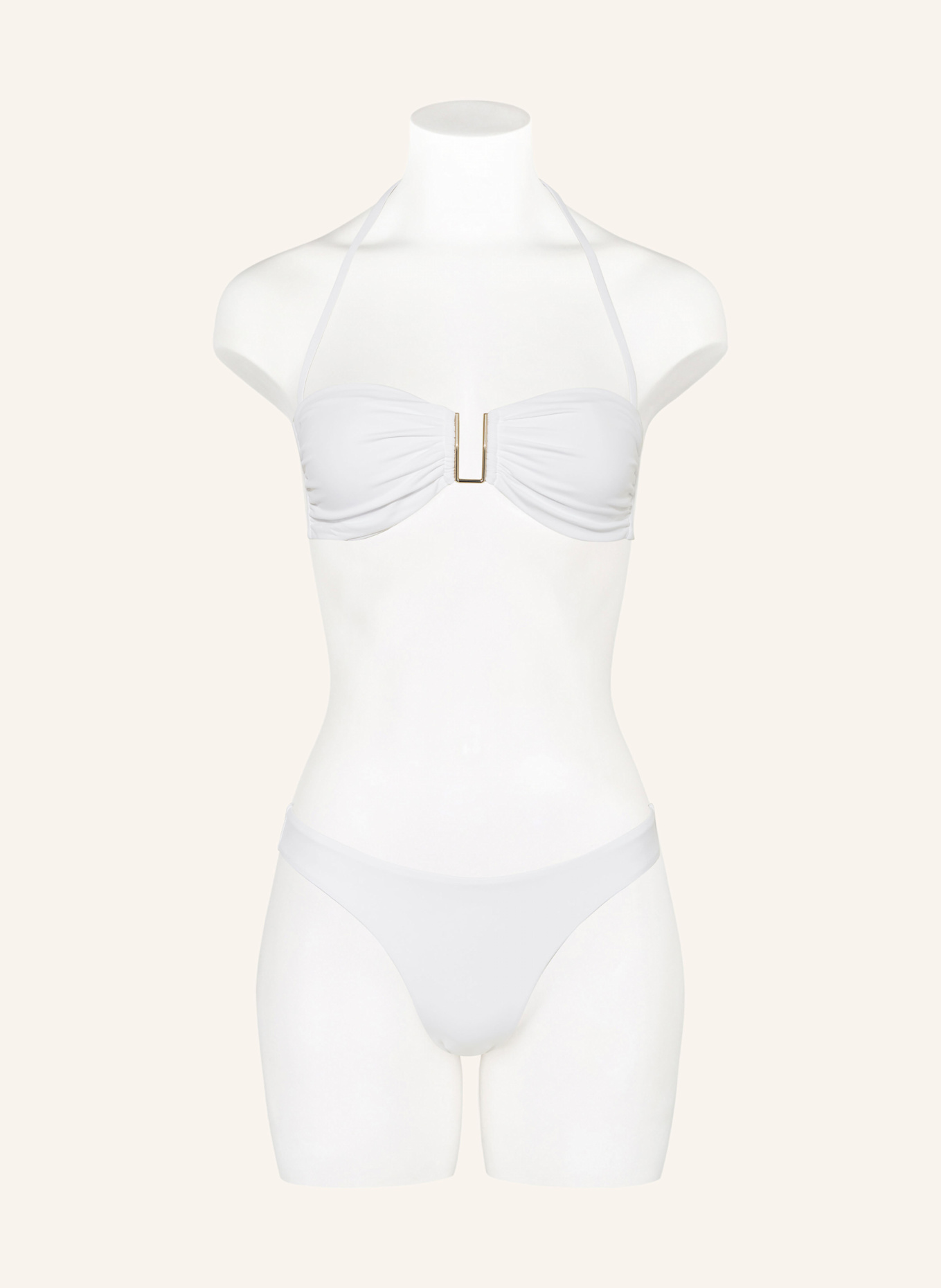 MELISSA ODABASH Bandeau-Bikini BARCELONA: WEISS