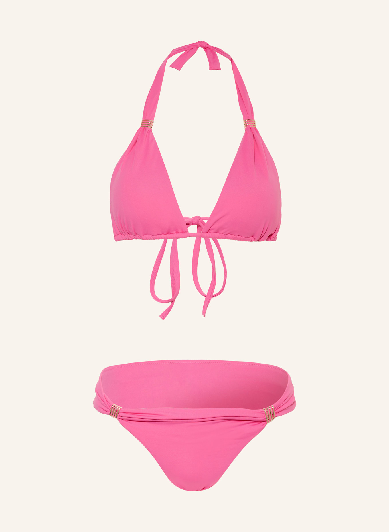 MELISSA ODABASH Triangle bikini GRENADA in pink
