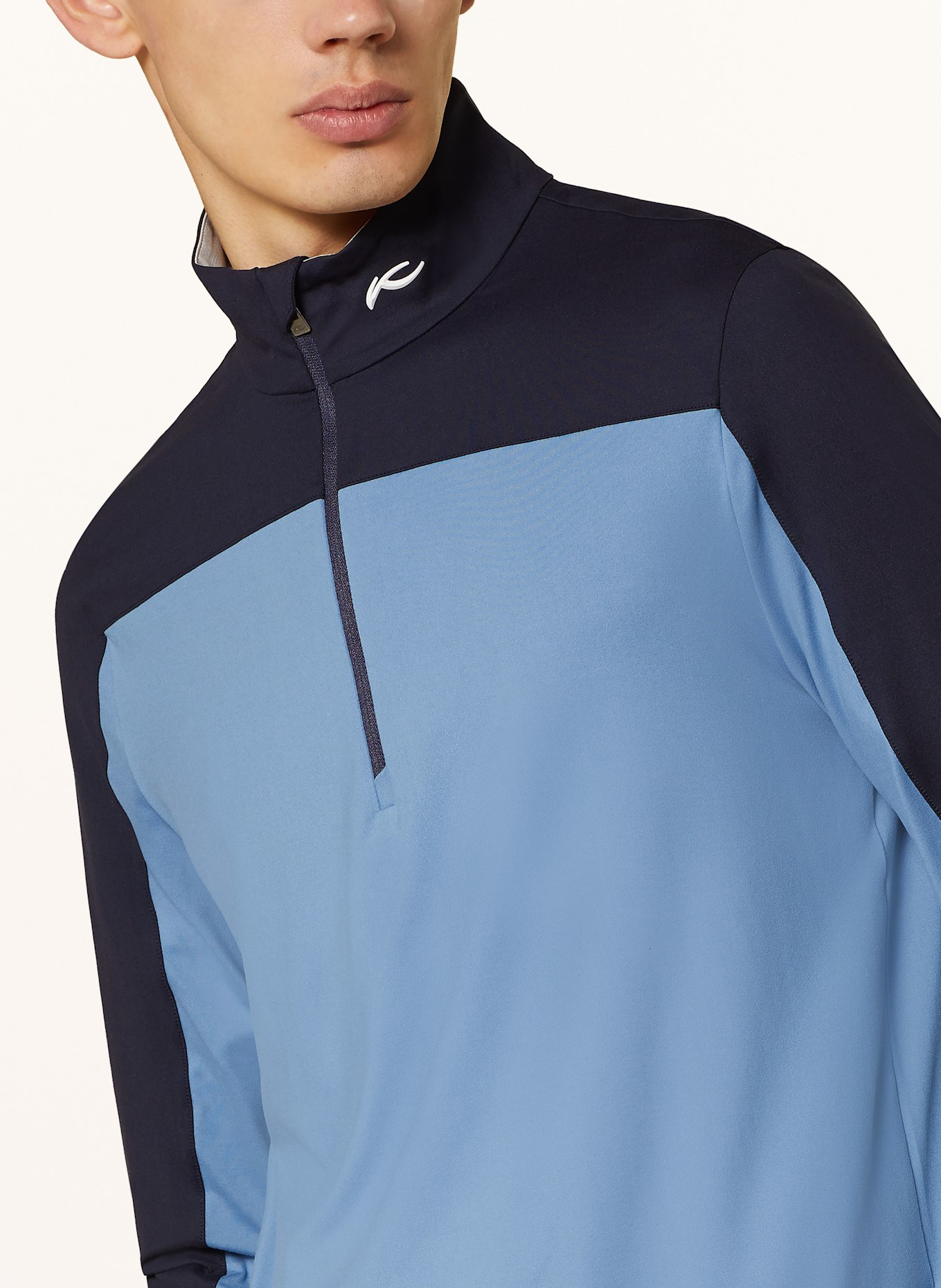 KJUS Warstwa środkowa CURVE 2.0: SZARONIEBIESKI / GRANATOWY