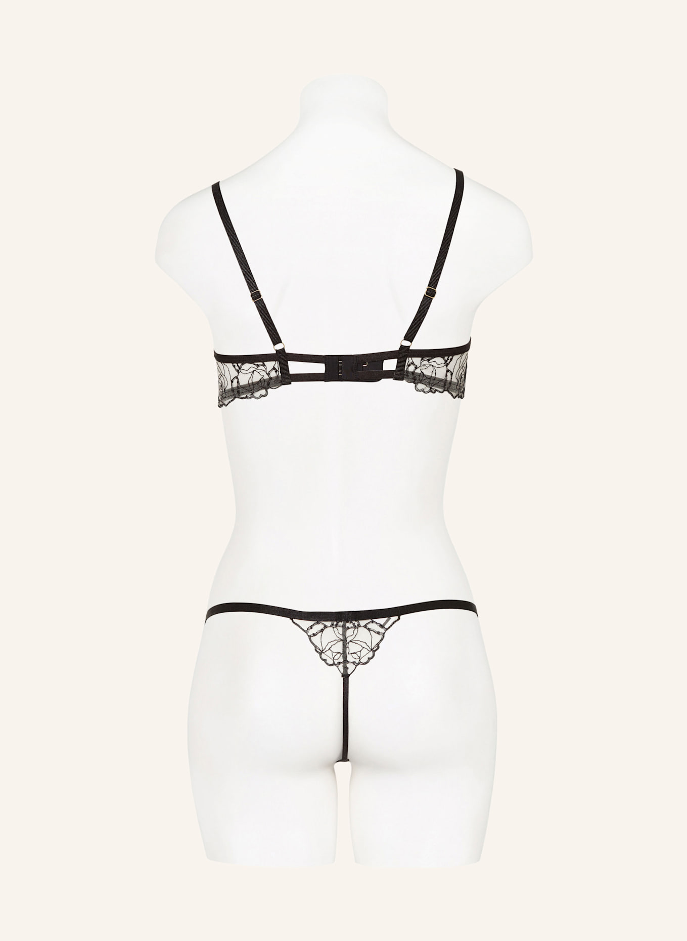 BLUEBELLA String ROSALIE: SCHWARZ