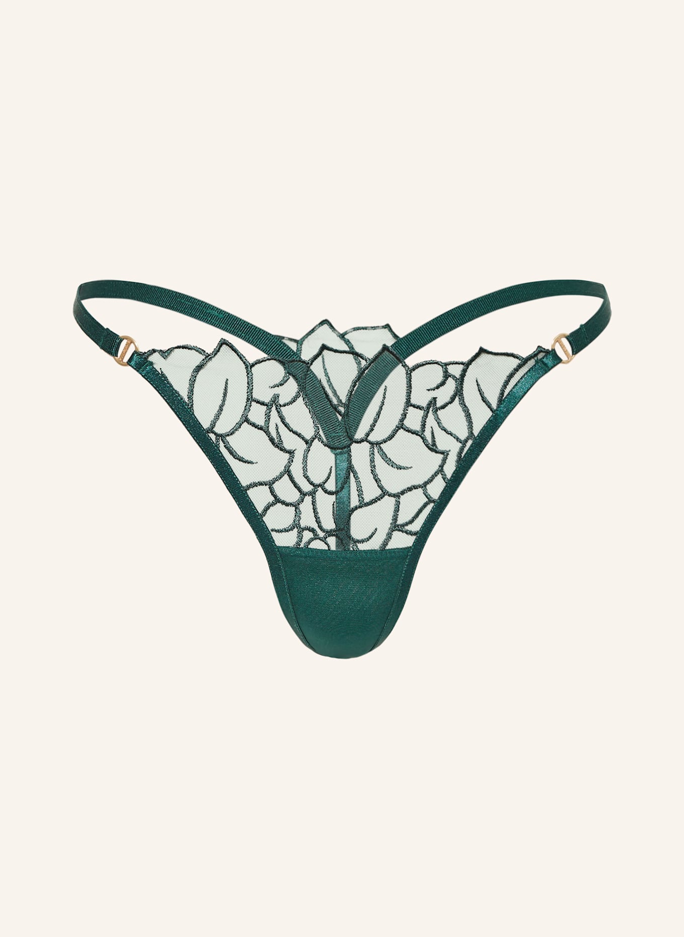 BLUEBELLA Stringi LAUREL: CIEMNOZIELONY