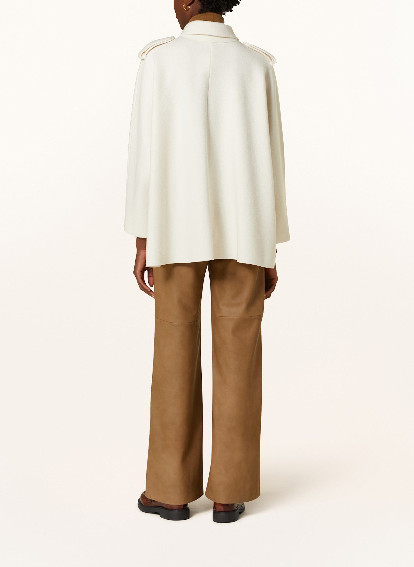 lunaria cashmere Wolljacke mit Cashmere: CREME