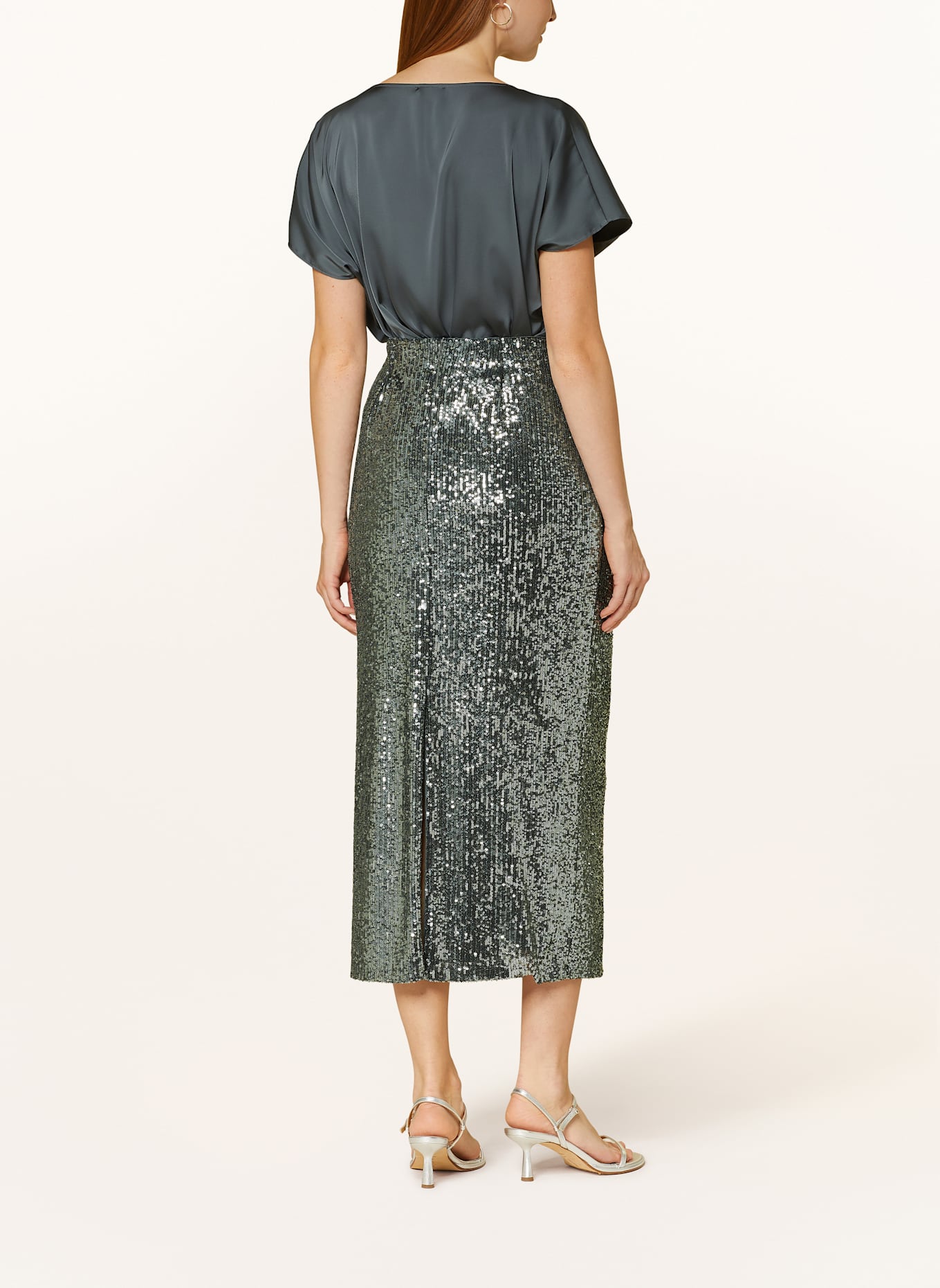 V by Vera Mont Rock mit Pailletten: OLIV