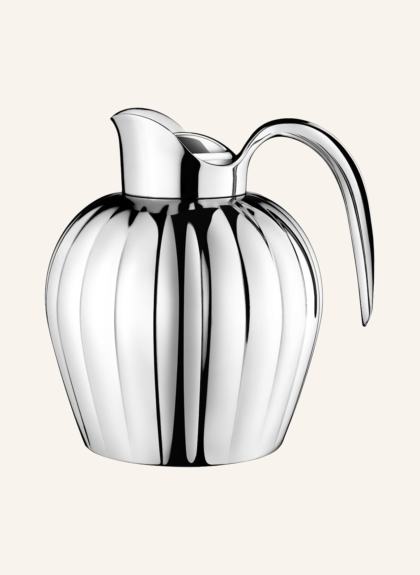 GEORG JENSEN Vacuum jug BERNADOTTE: SILVER