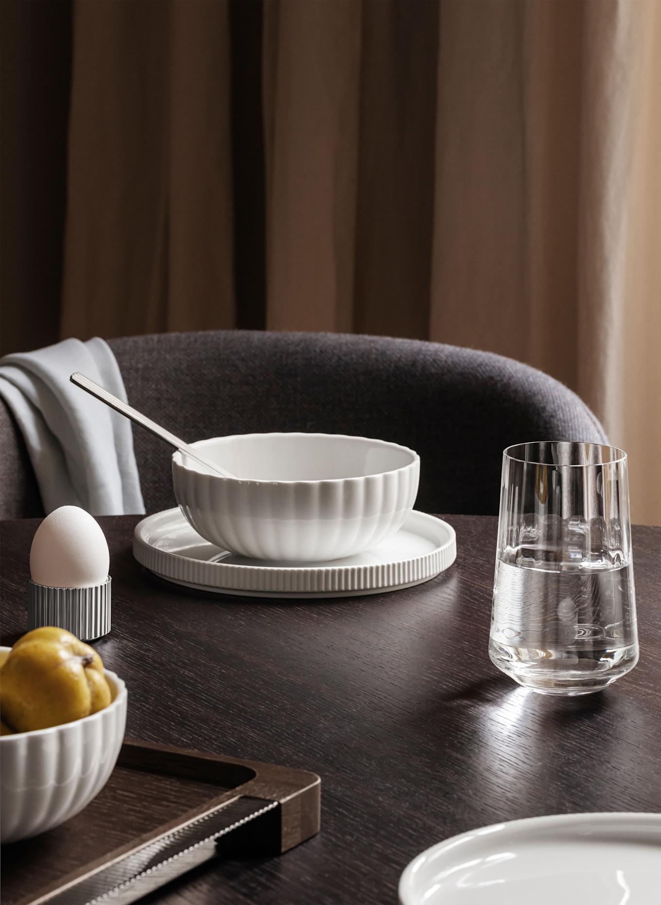 GEORG JENSEN 2er-Set Eierbecher BERNADOTTE: SILBER