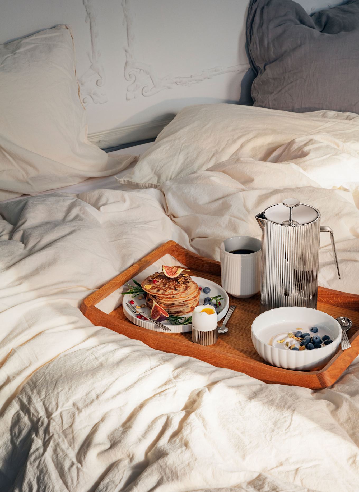 GEORG JENSEN Kaffeebereiter BERNADOTTE: SILBER