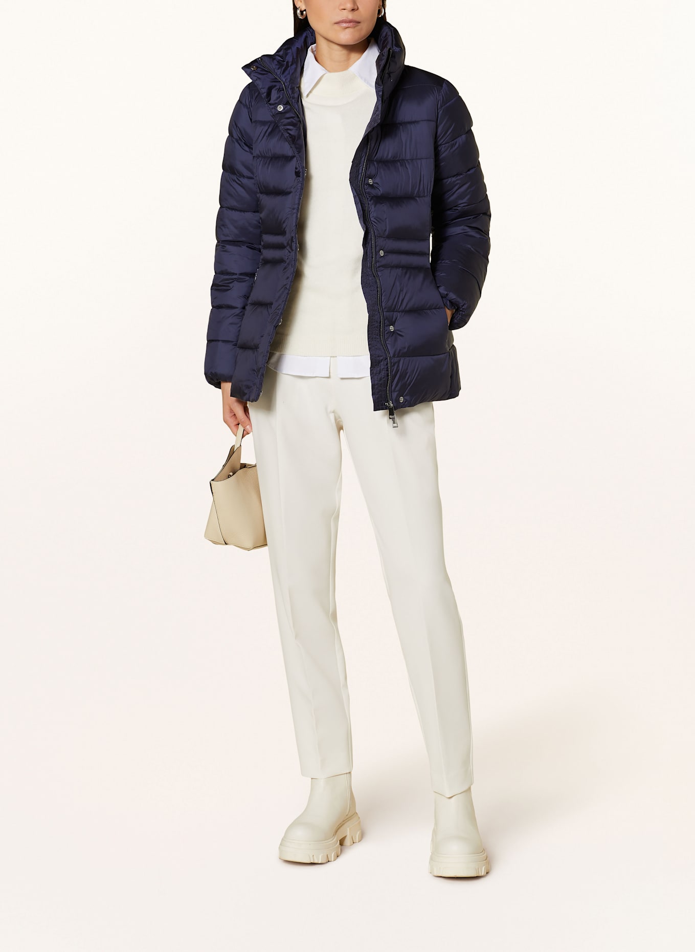 HOBBS TONICHA quilted jacket in dark blue