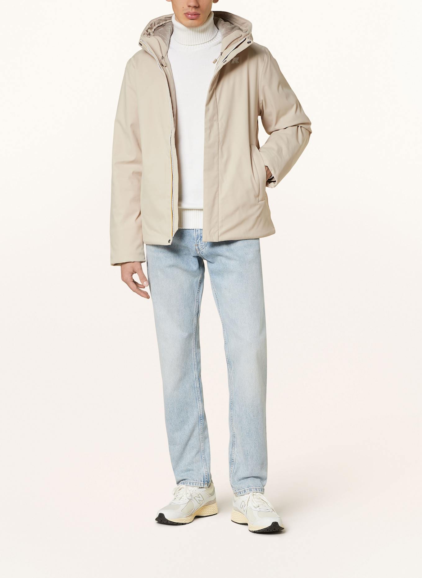K-WAY Jacke, Farbe: BEIGE (Bild 2)