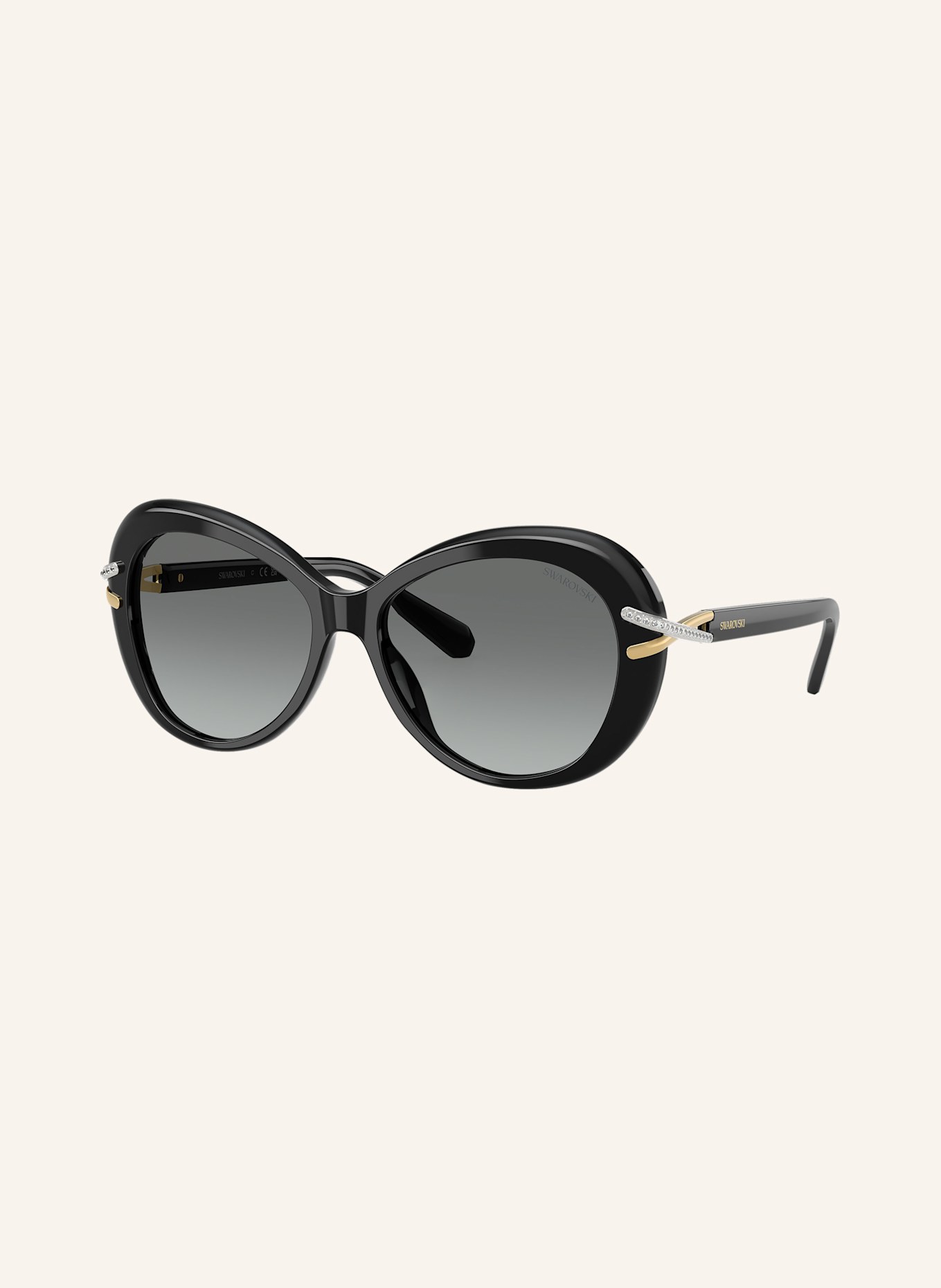 SWAROVSKI Sunglasses SK6026: 100111 - Tiffany & Co Eyewear rimless gradient round sunglasses