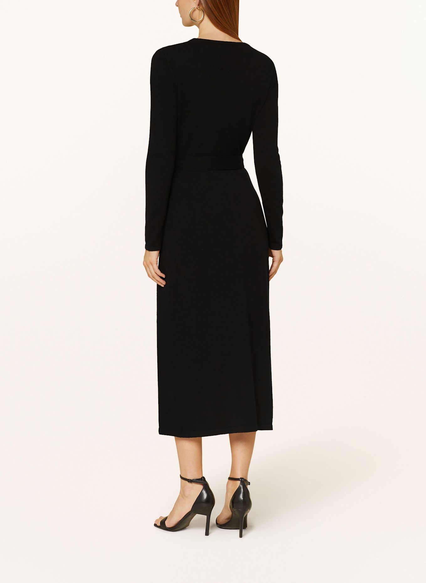 DIANE VON FURSTENBERG Knit dress ASTRID, Color: BLACK (Image 3)