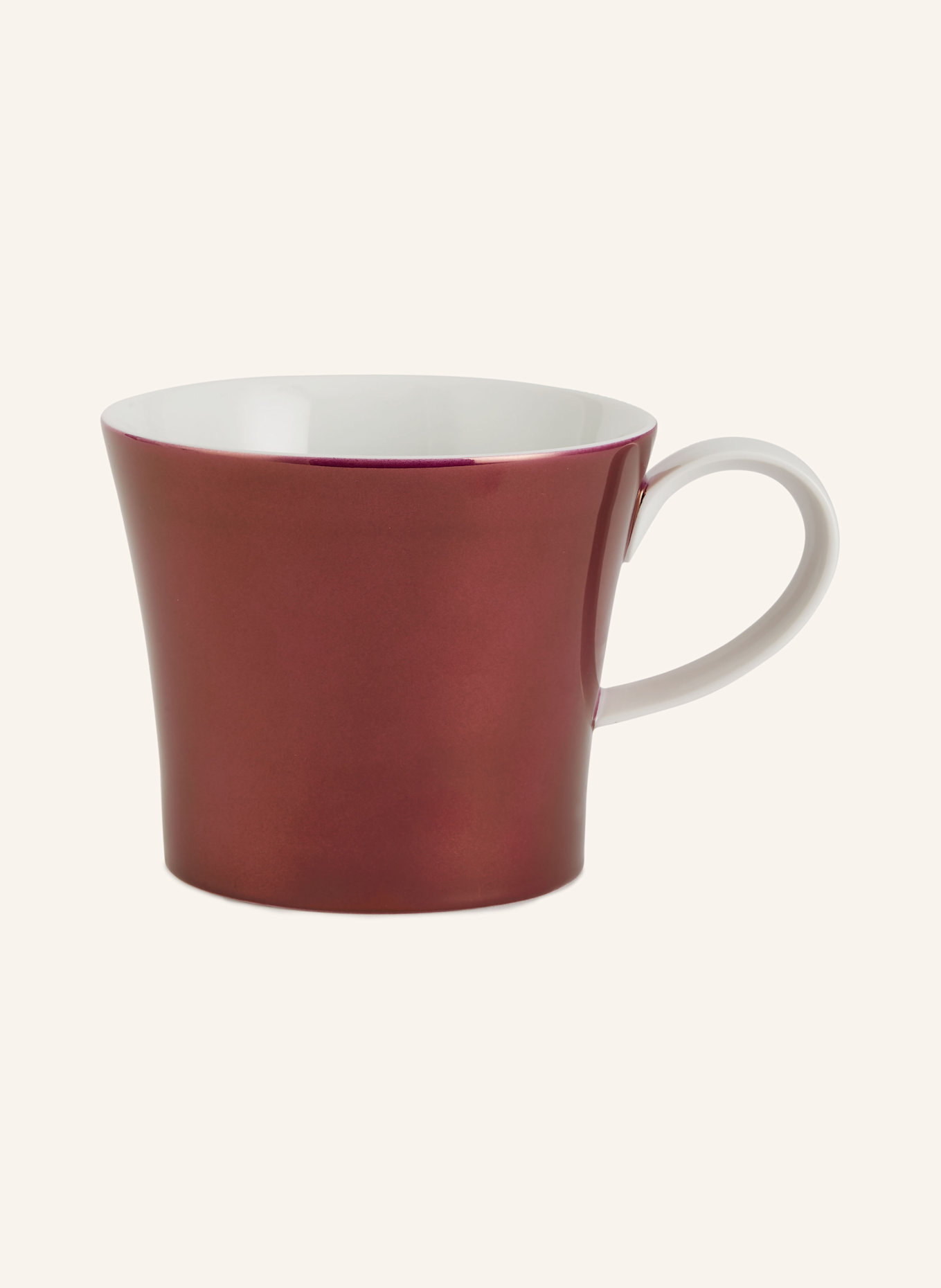 KPM Henkelbecher BERLIN WEDDING: DUNKELROT