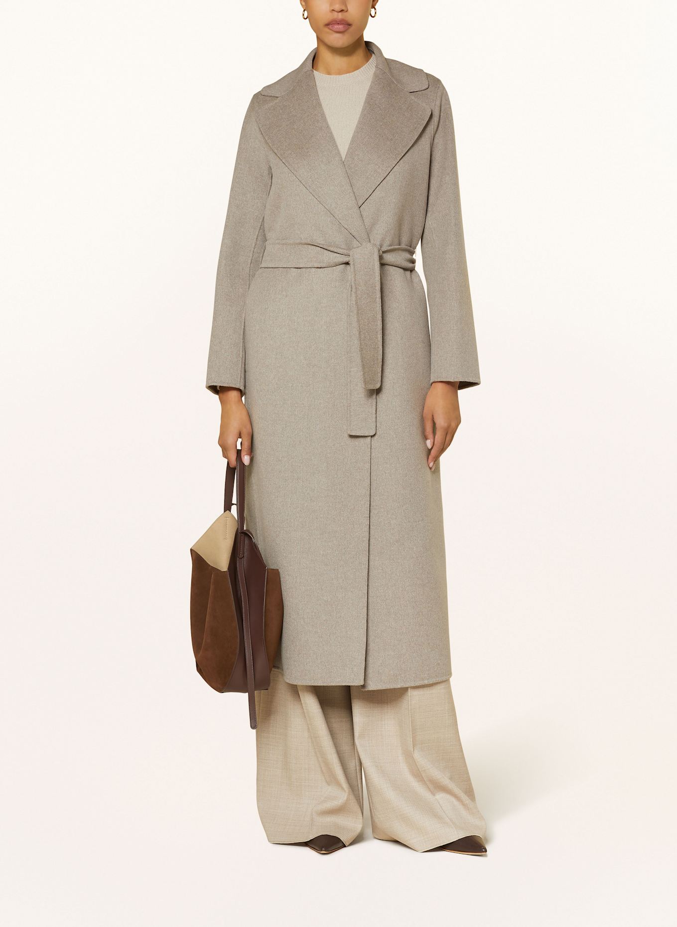 S Max Mara Wool coat POLDO in beige