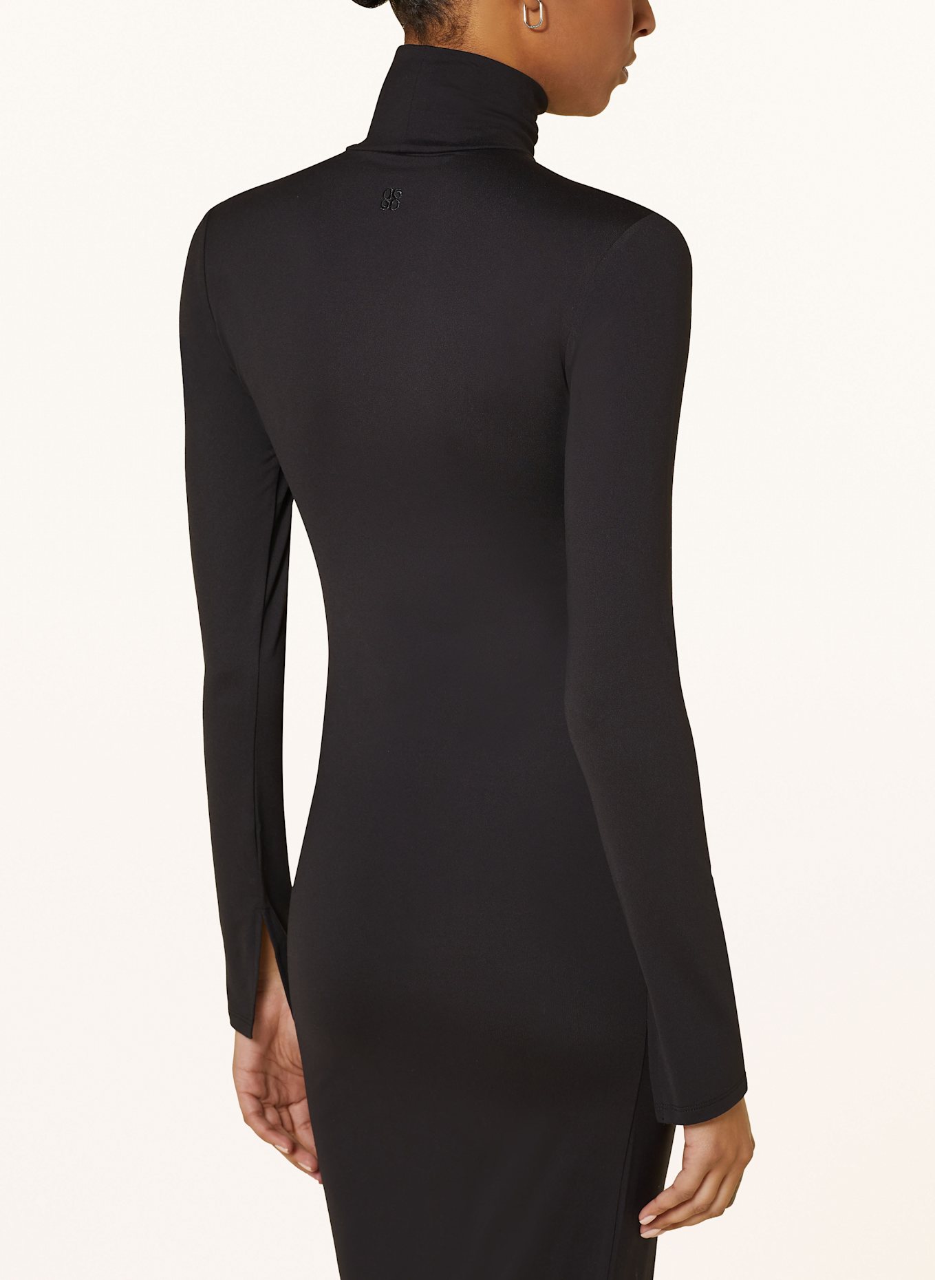 DANTE6 Jerseykleid D6RUNE: SCHWARZ