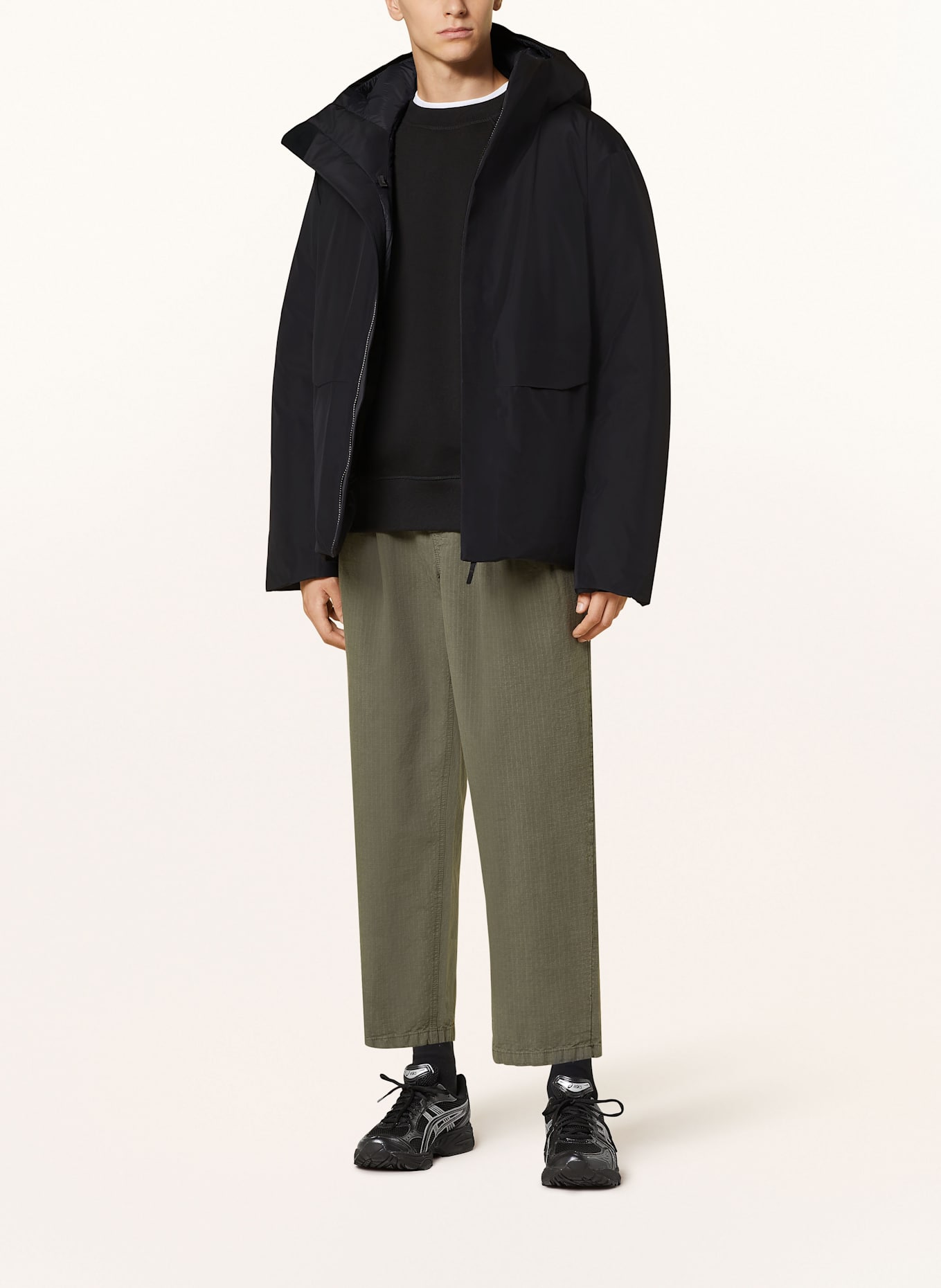 VEILANCE SORIN down jacket: BLACK