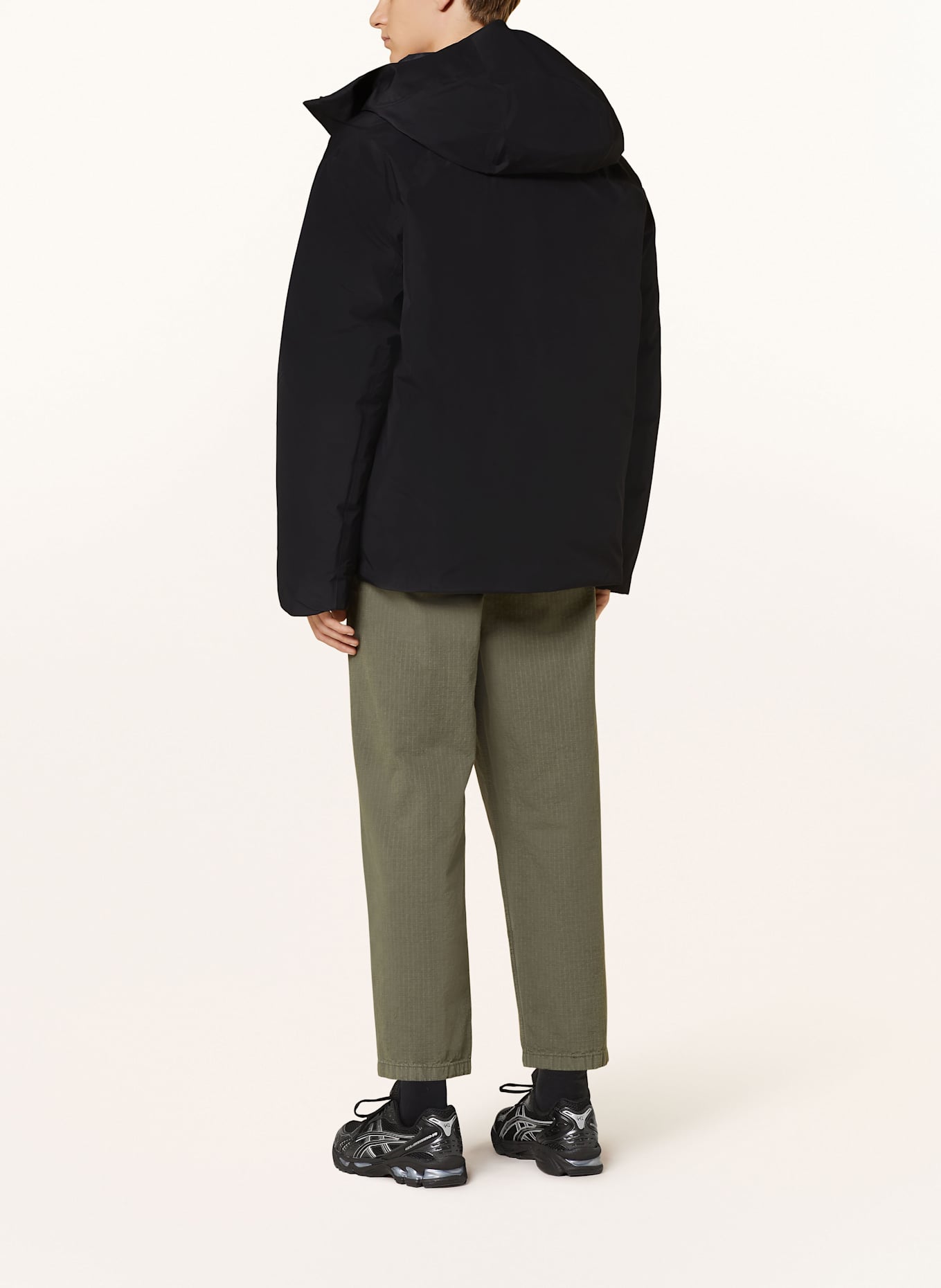 VEILANCE SORIN down jacket: BLACK