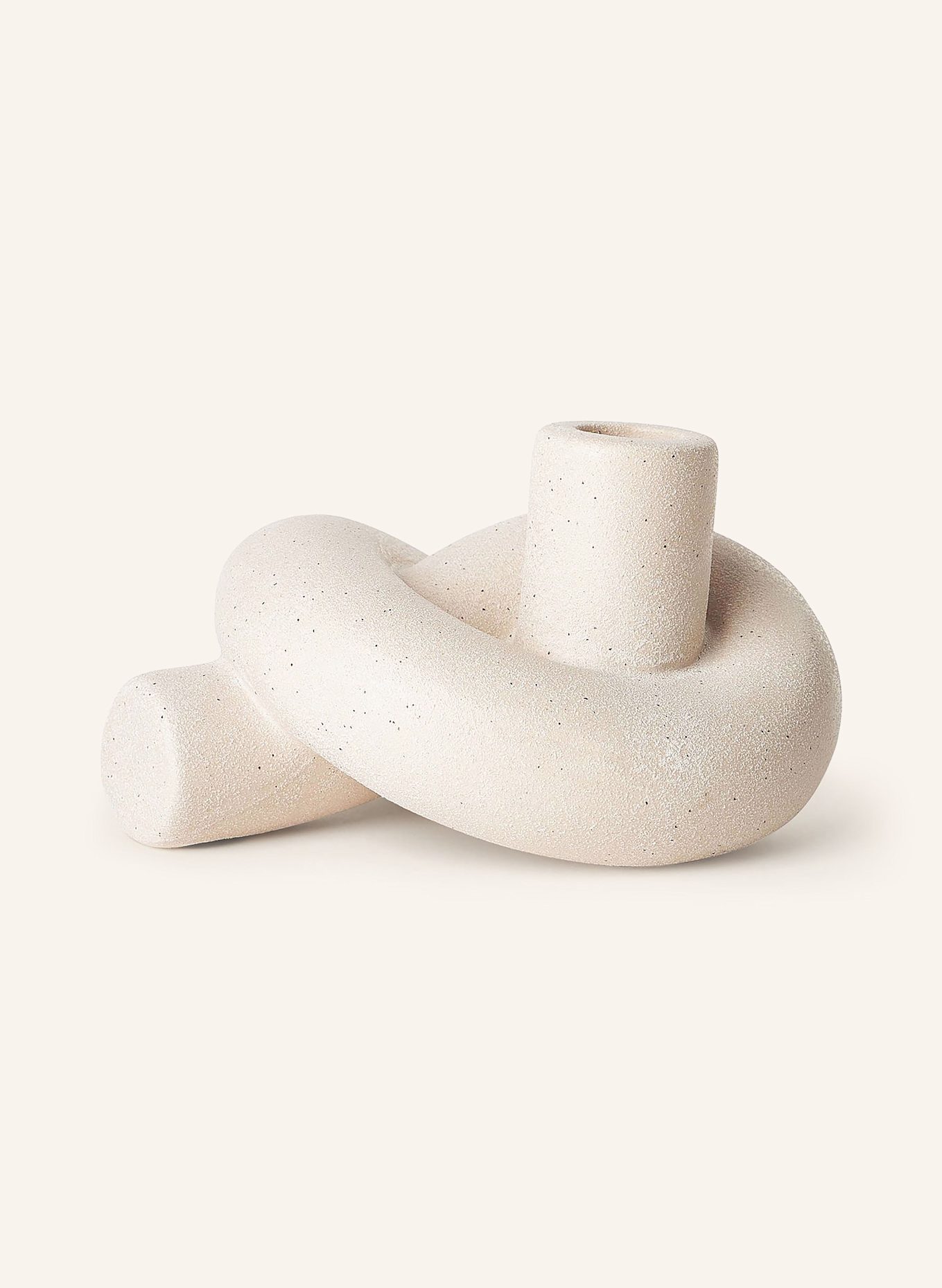 Westwing Collection Kerzenhalter NODO: CREME