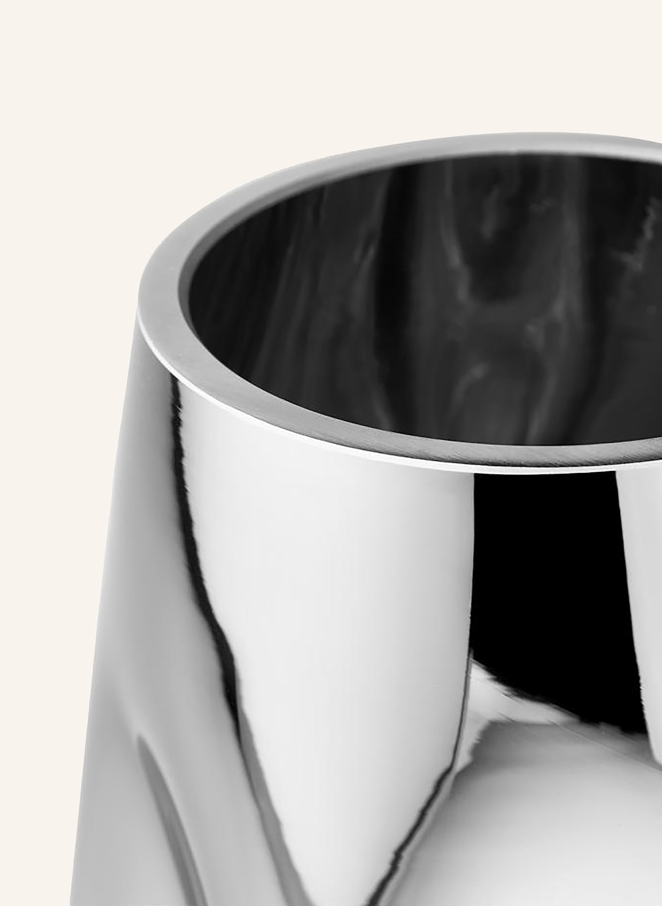 Westwing Collection Vase MIRROR: SILBER