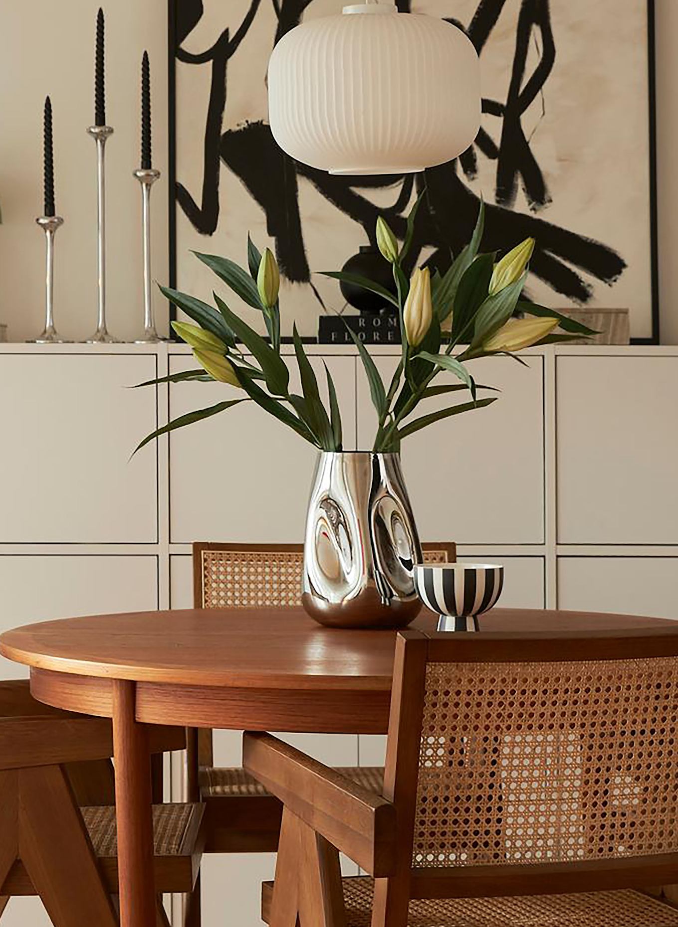 Westwing Collection Vase MIRROR: SILBER