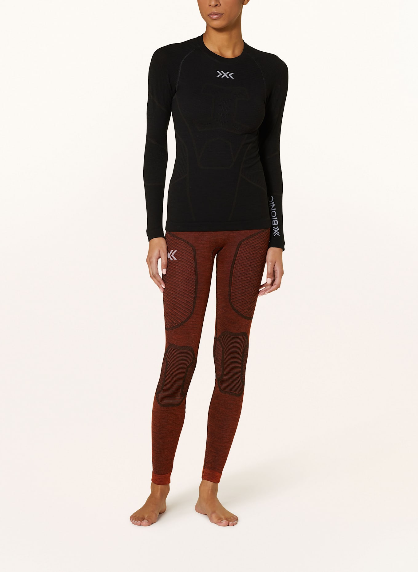 X-BIONIC Funktionswäsche-Hose SYMBIO MERINO aus Merinowolle: R290 CLAY