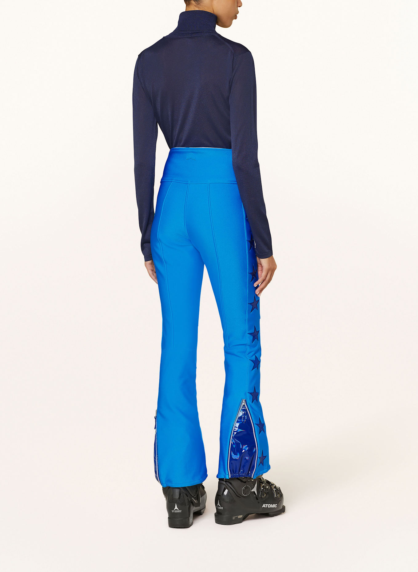 JET SET Softshell-Skihose TIBY: BLAU