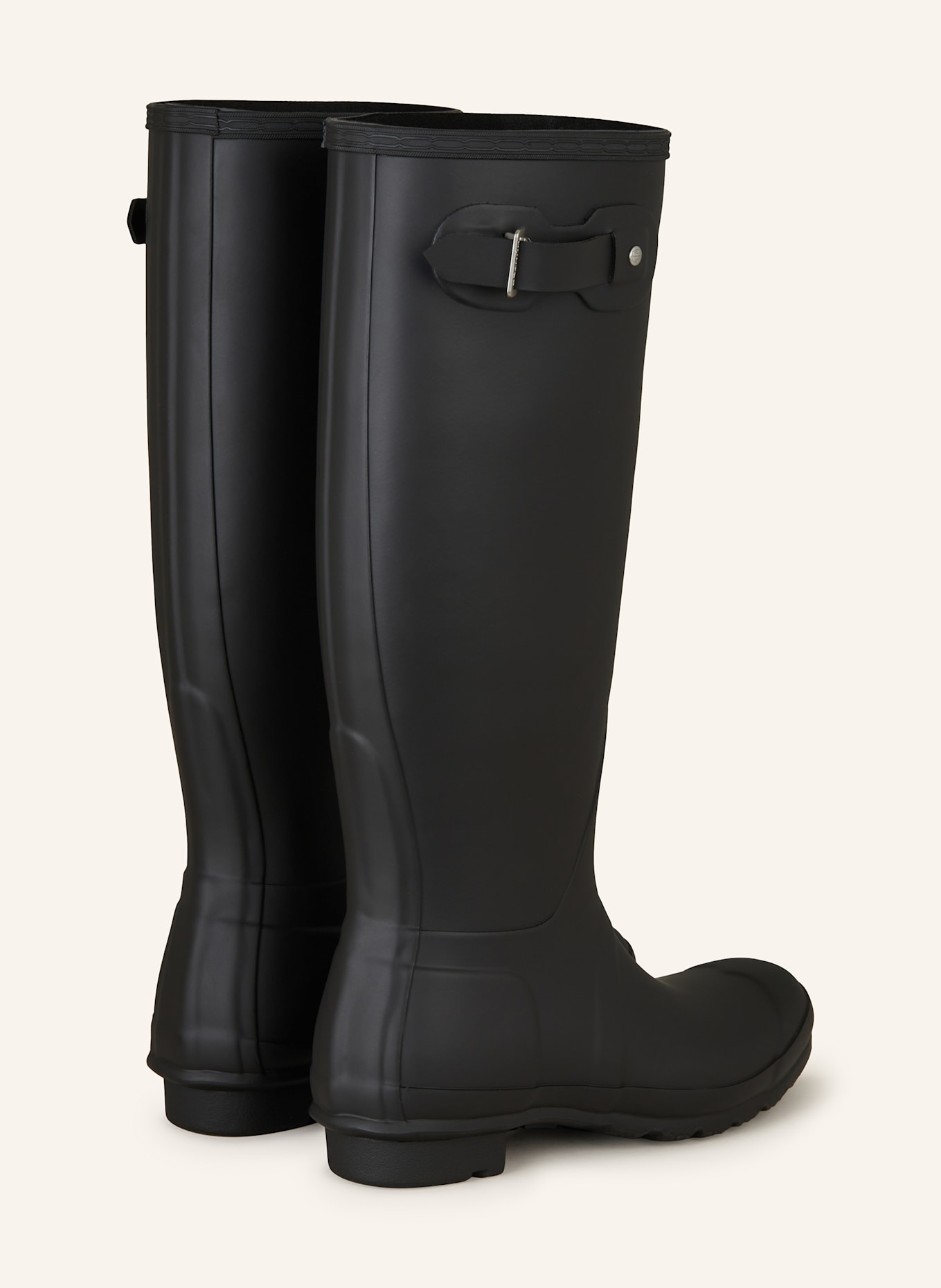 HUNTER Gummistiefel ORIGINAL TALL in schwarz