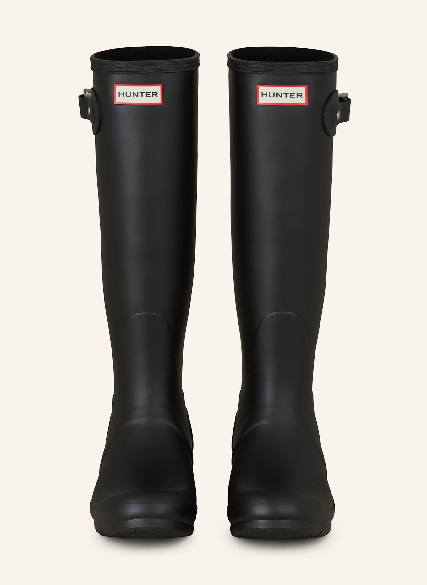 Black matte hunter boots sale on sale