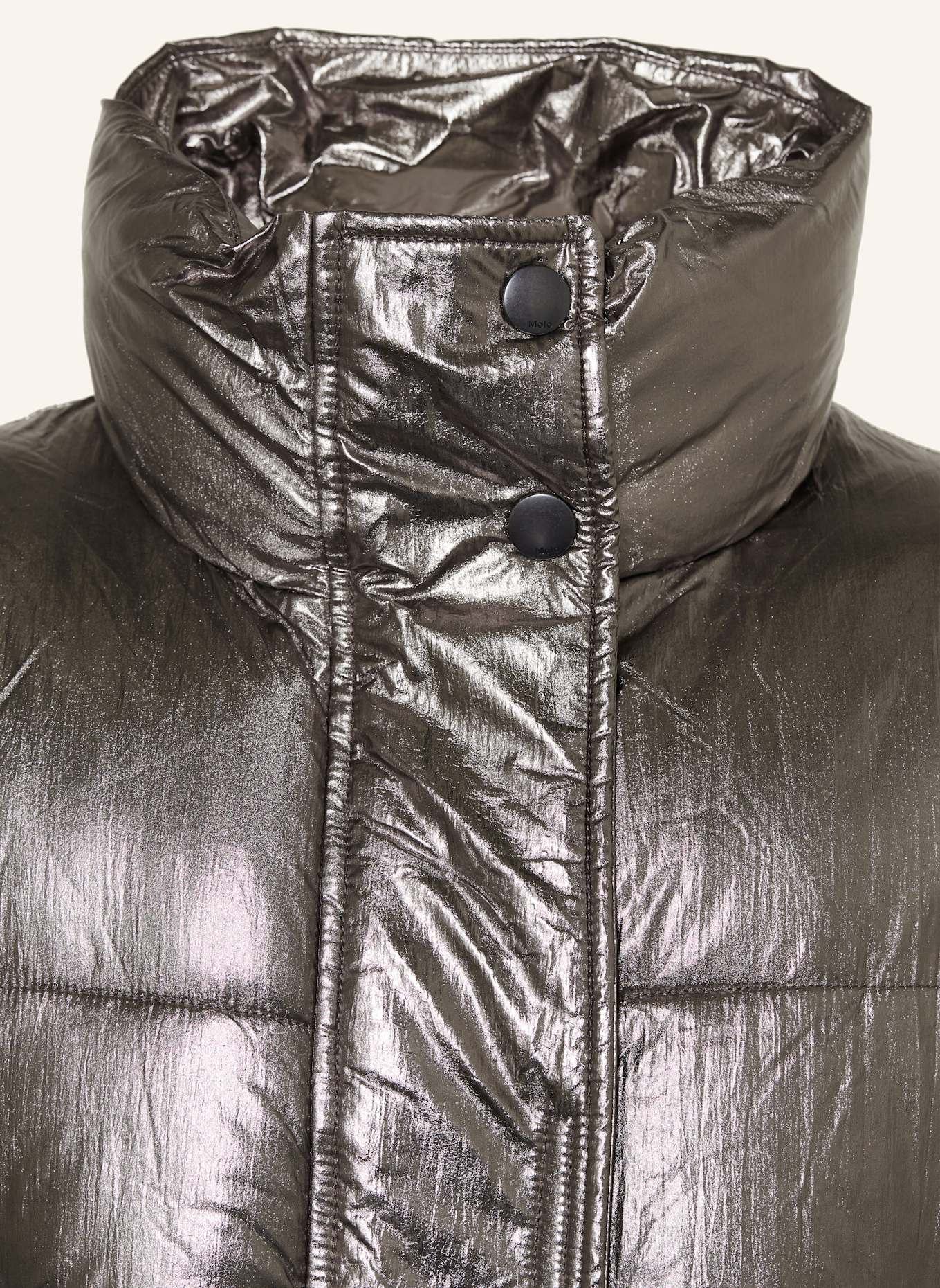 molo HANSINE quilted jacket: SILVER