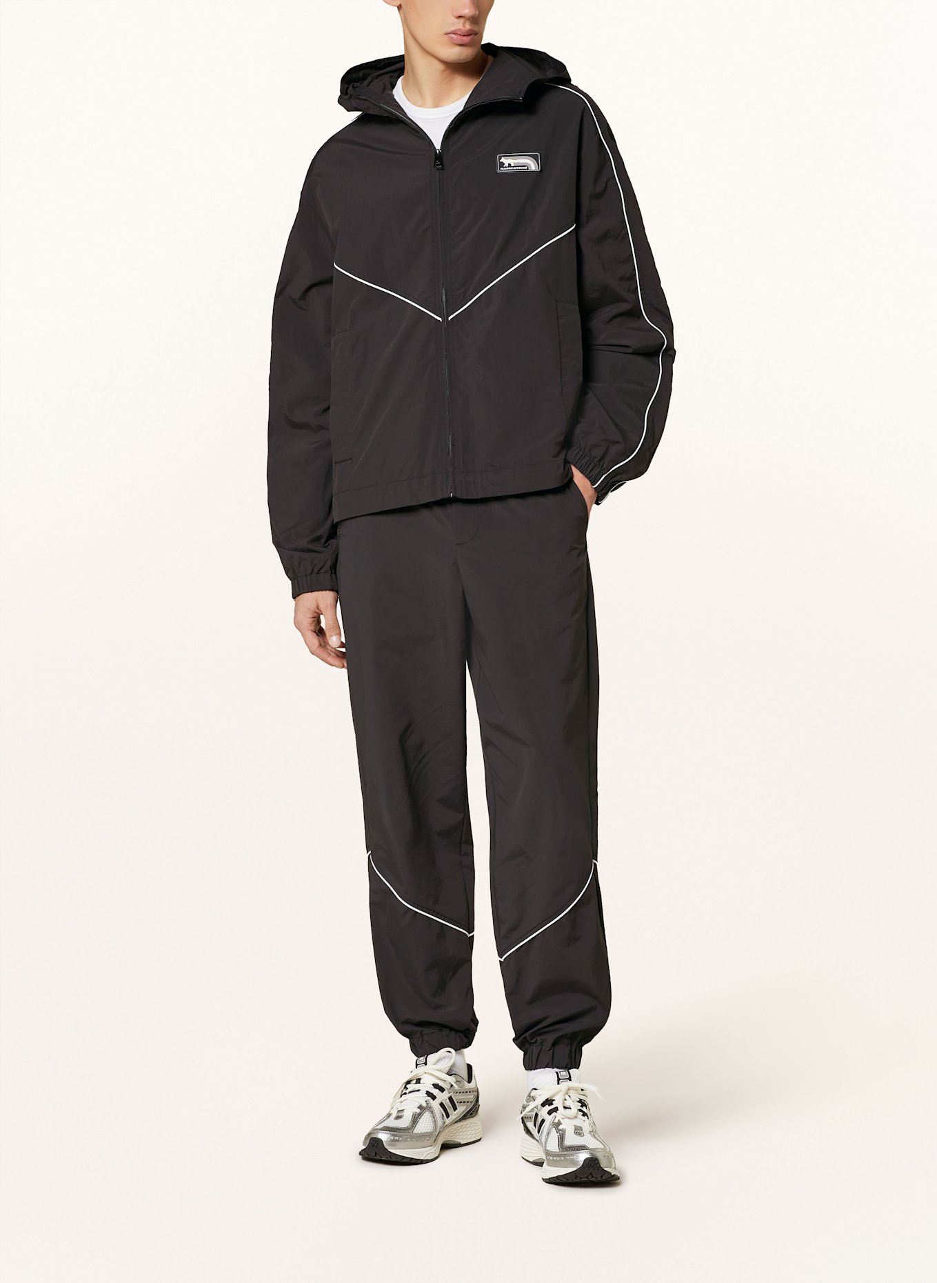 MAISON KITSUNÉ Kurtka: CZARNY