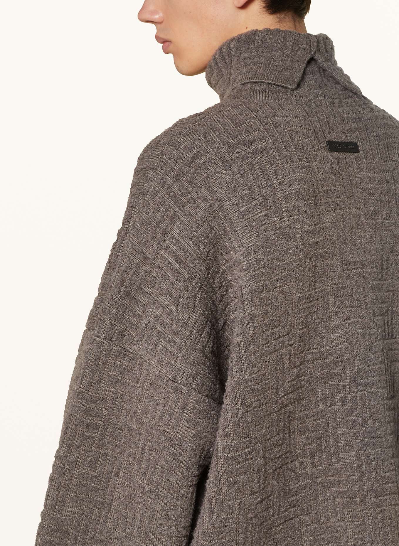 FEAR OF GOD Rollkragenpullover: TAUPE