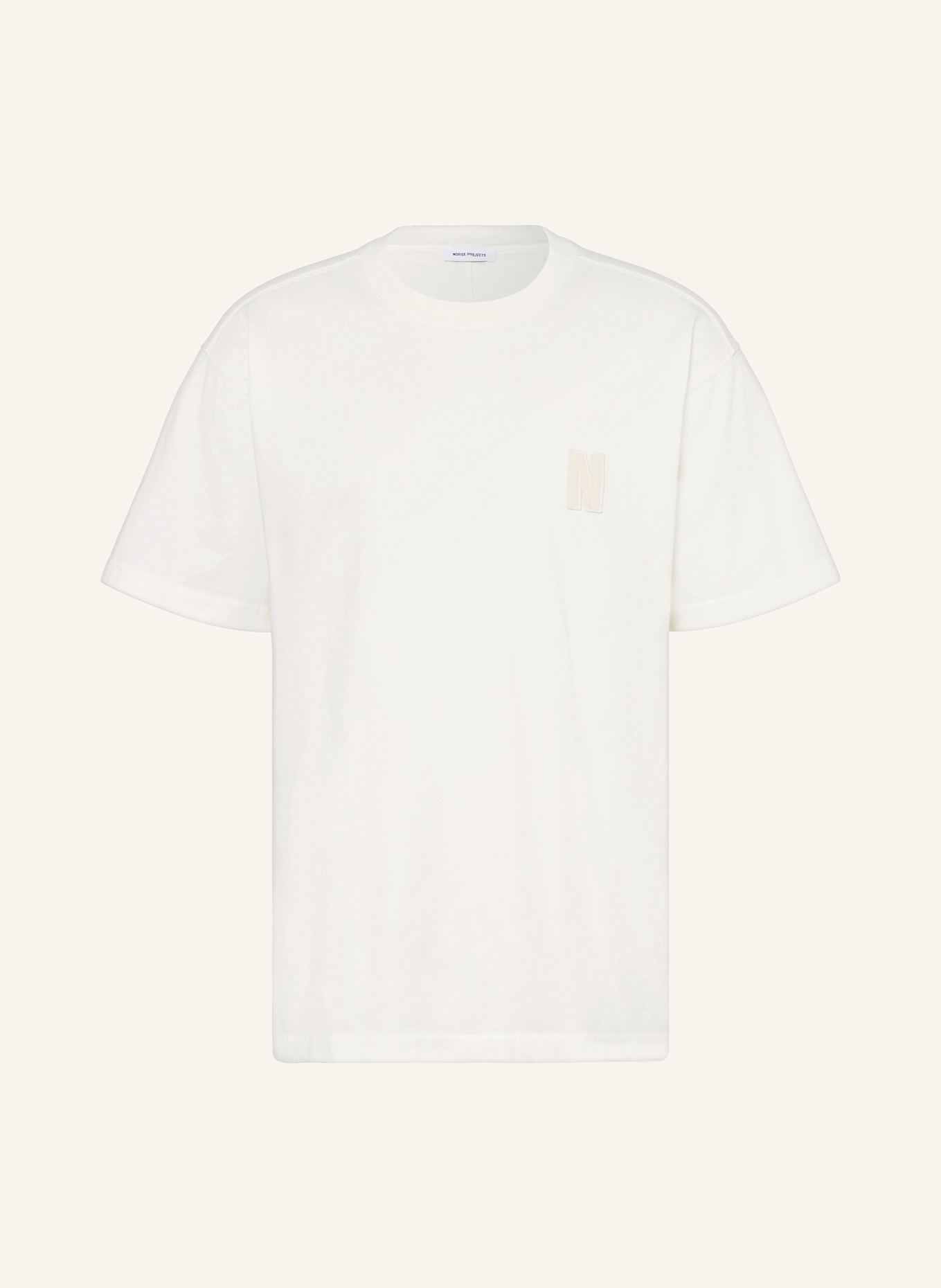 NORSE PROJECTS T-shirt SIMON, Color: ECRU (Image 1)