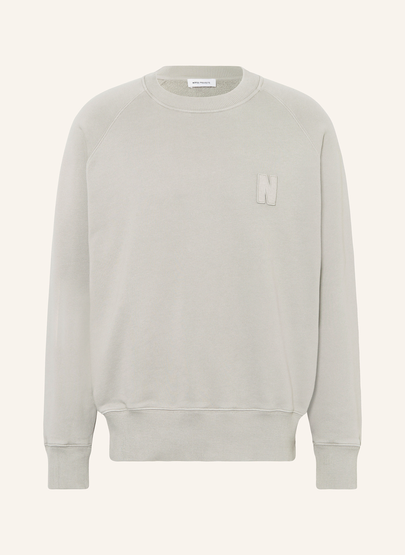 Norse projects grey sweatshirt discount