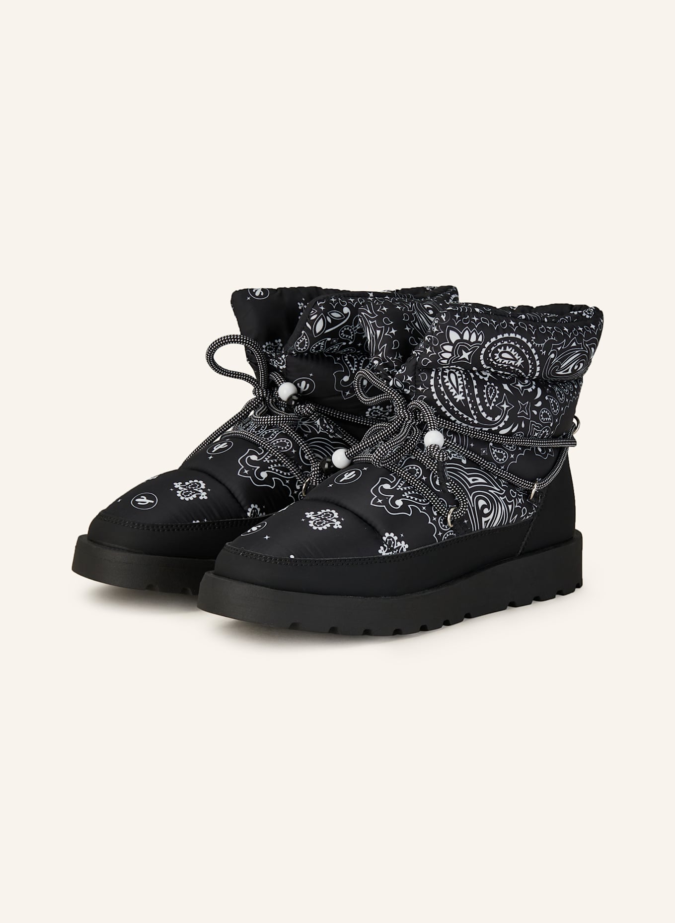 ARIZONA LOVE Schnürboots SNOW: SCHWARZ