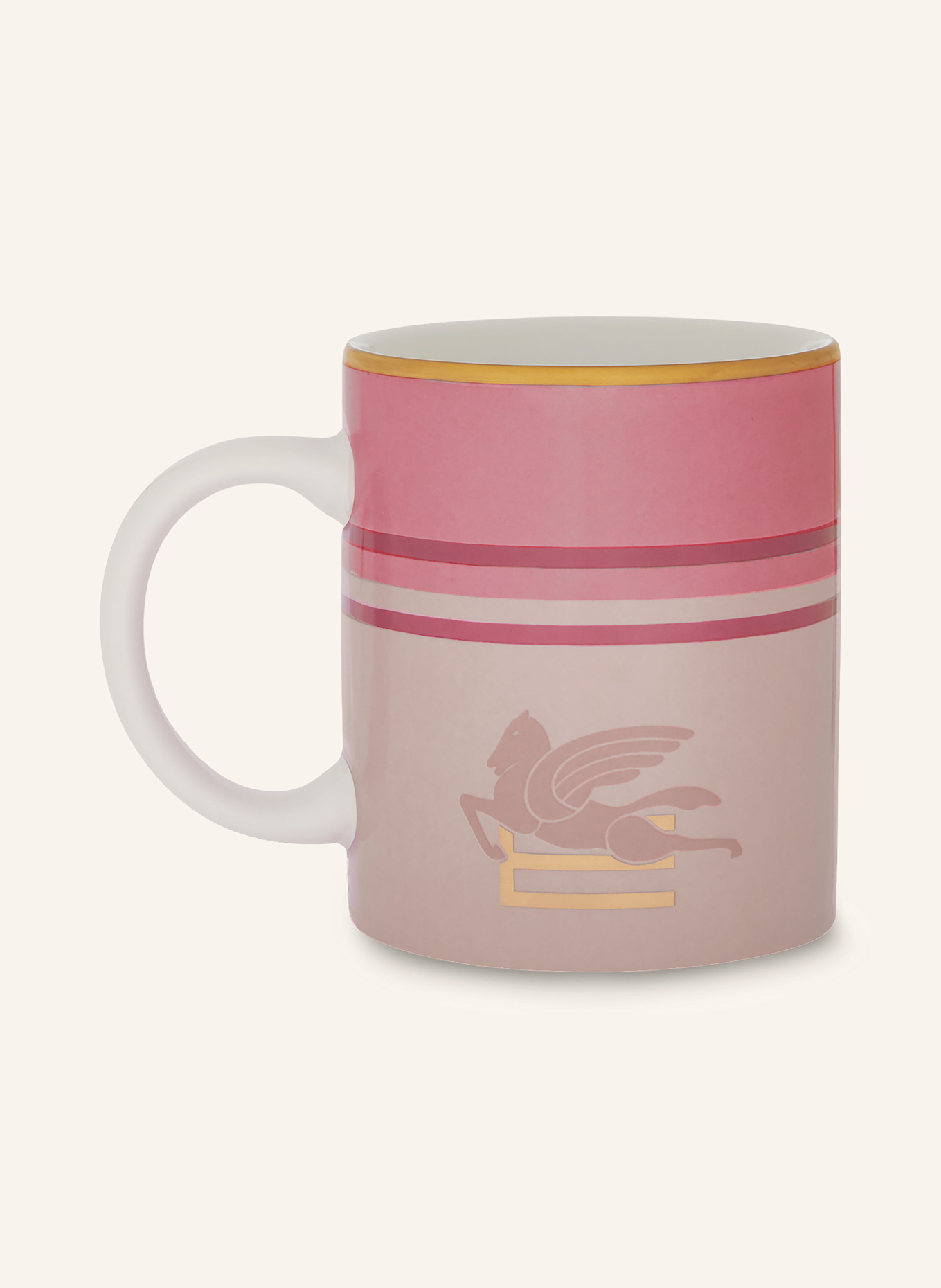 ETRO Home Kubki z uchem: BLADORÓŻOWY / RÓŻOWY / FUKSJA