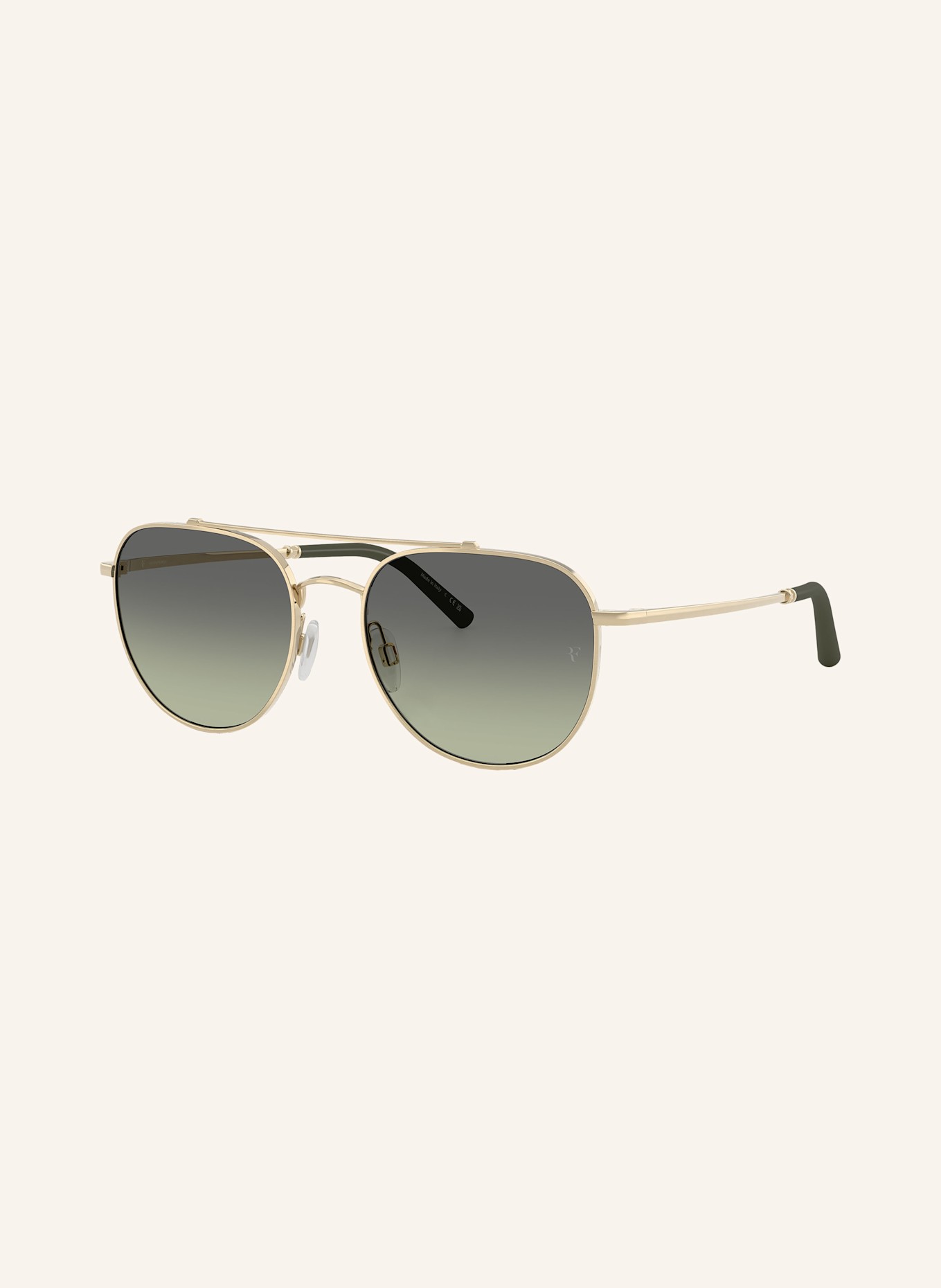 OLIVER PEOPLES Okulary przeciwsłoneczne OV1346S: 52452A – ZŁOTY/ ZIELONY
