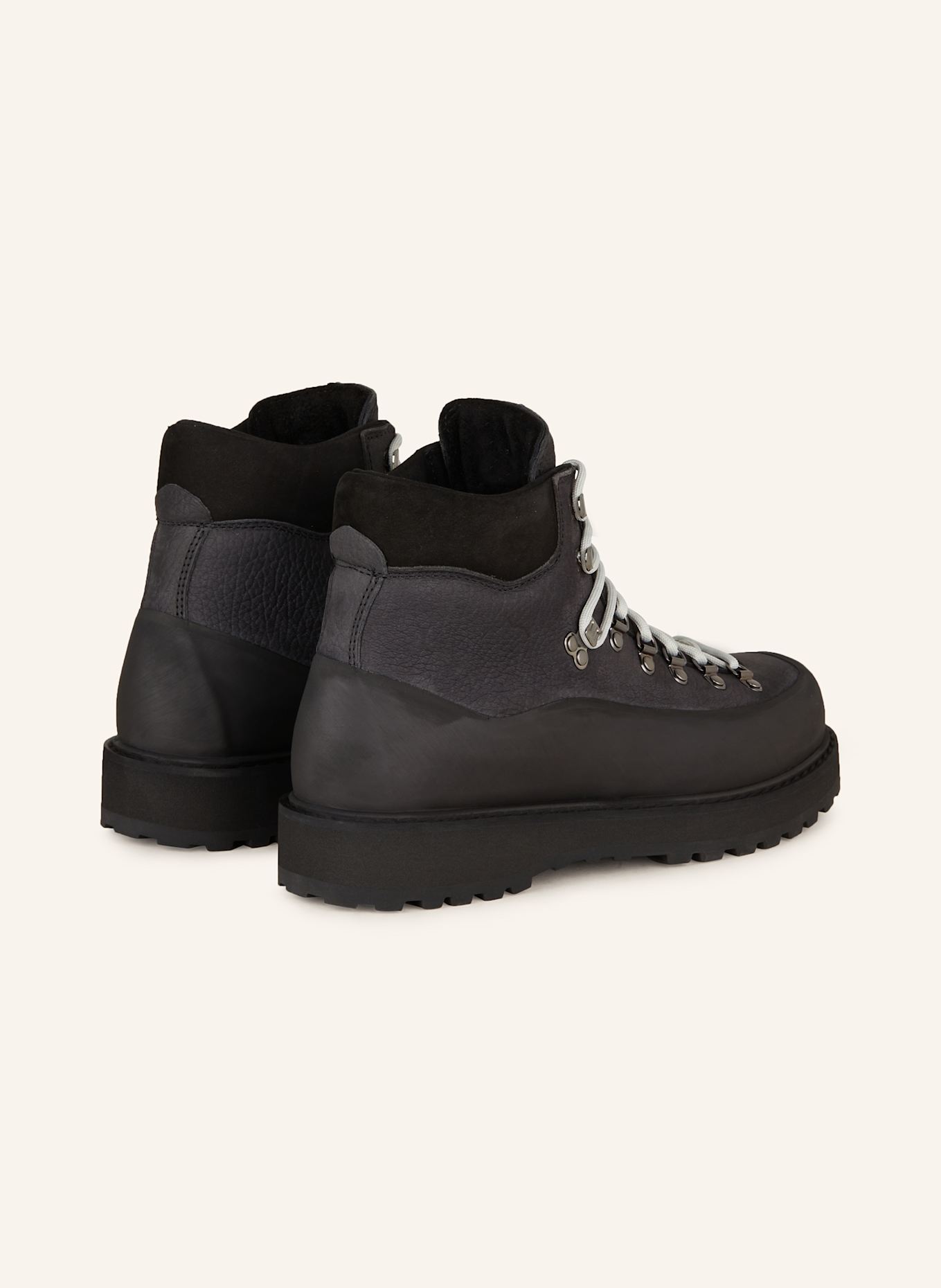 DIEMME Schnürstiefel ROCCIA: SCHWARZ