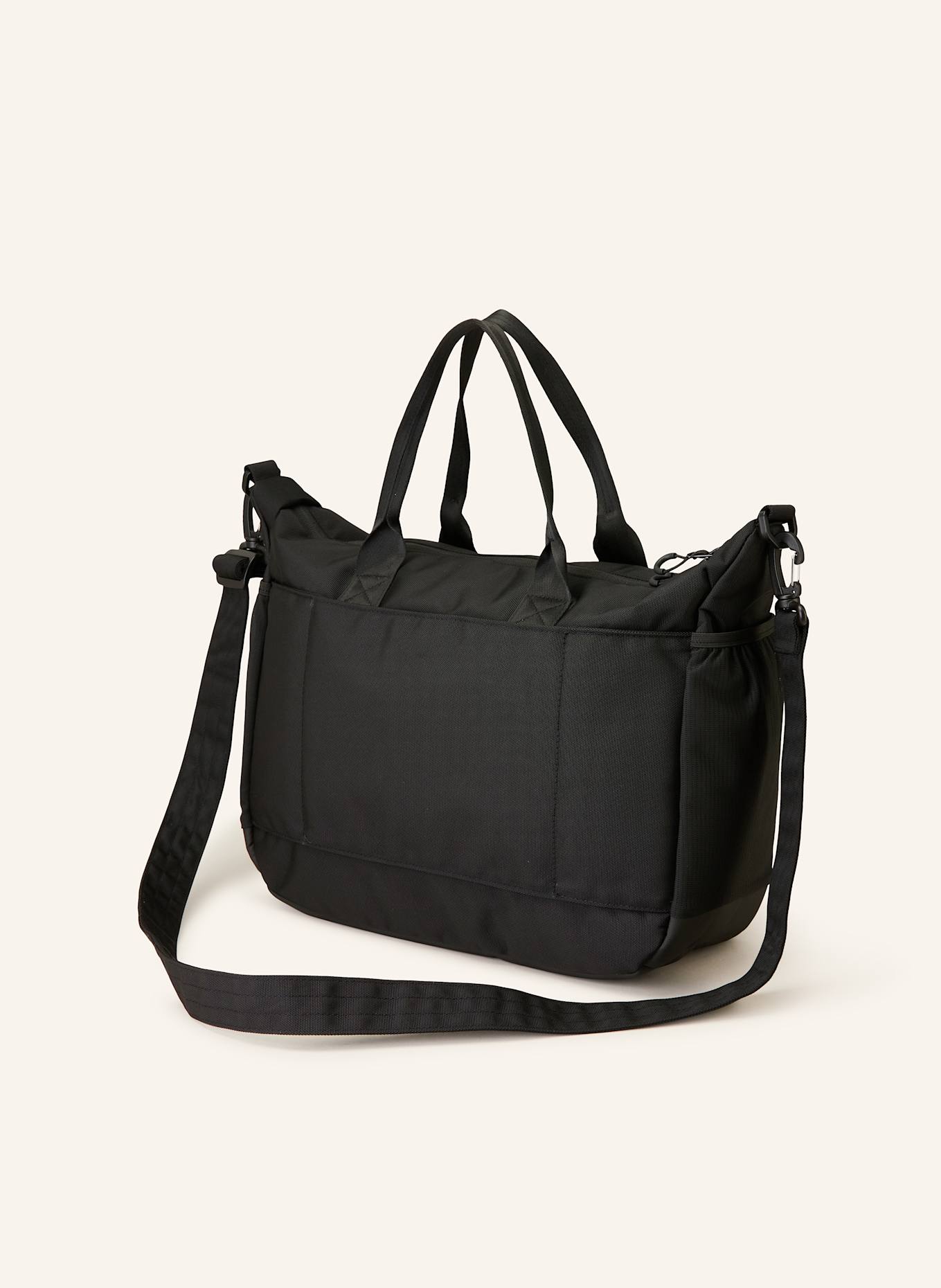 parel. LOKKA LARGE crossbody bag: BLACK