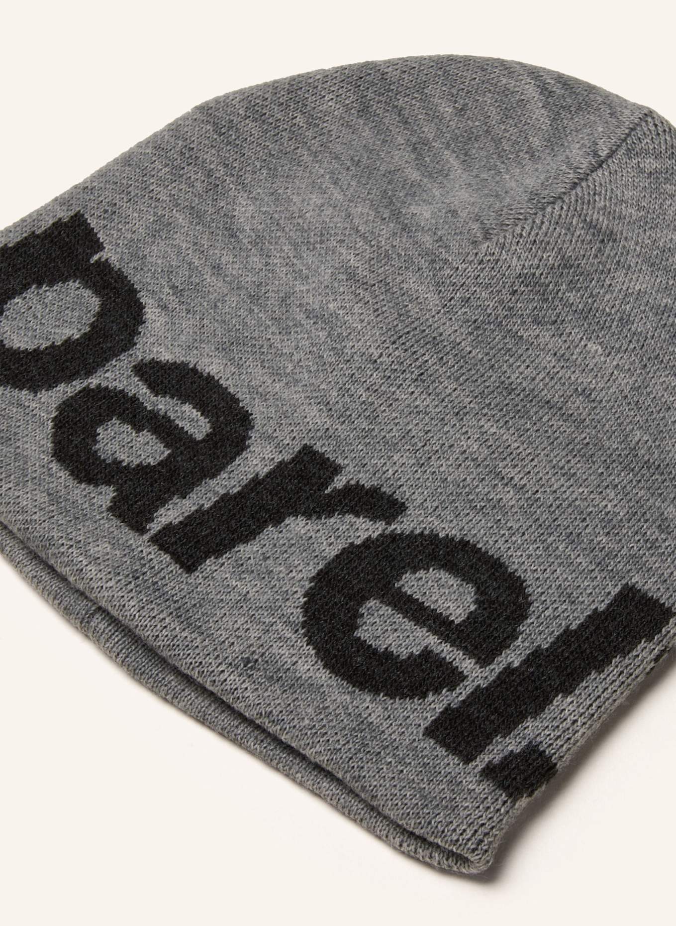 parel. Mütze NOVA: GRAU / SCHWARZ