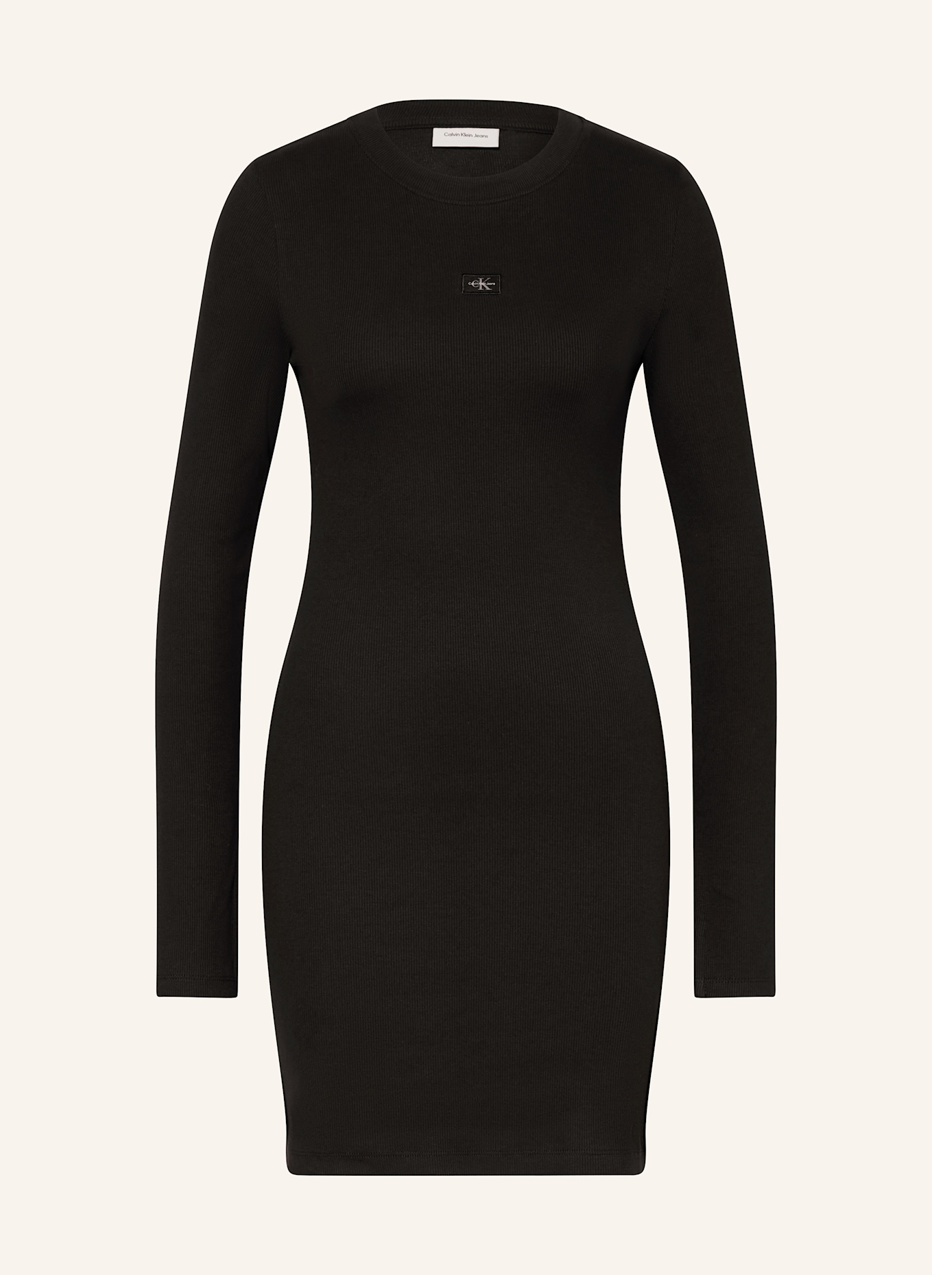 Calvin Klein Jeans Kleid: SCHWARZ