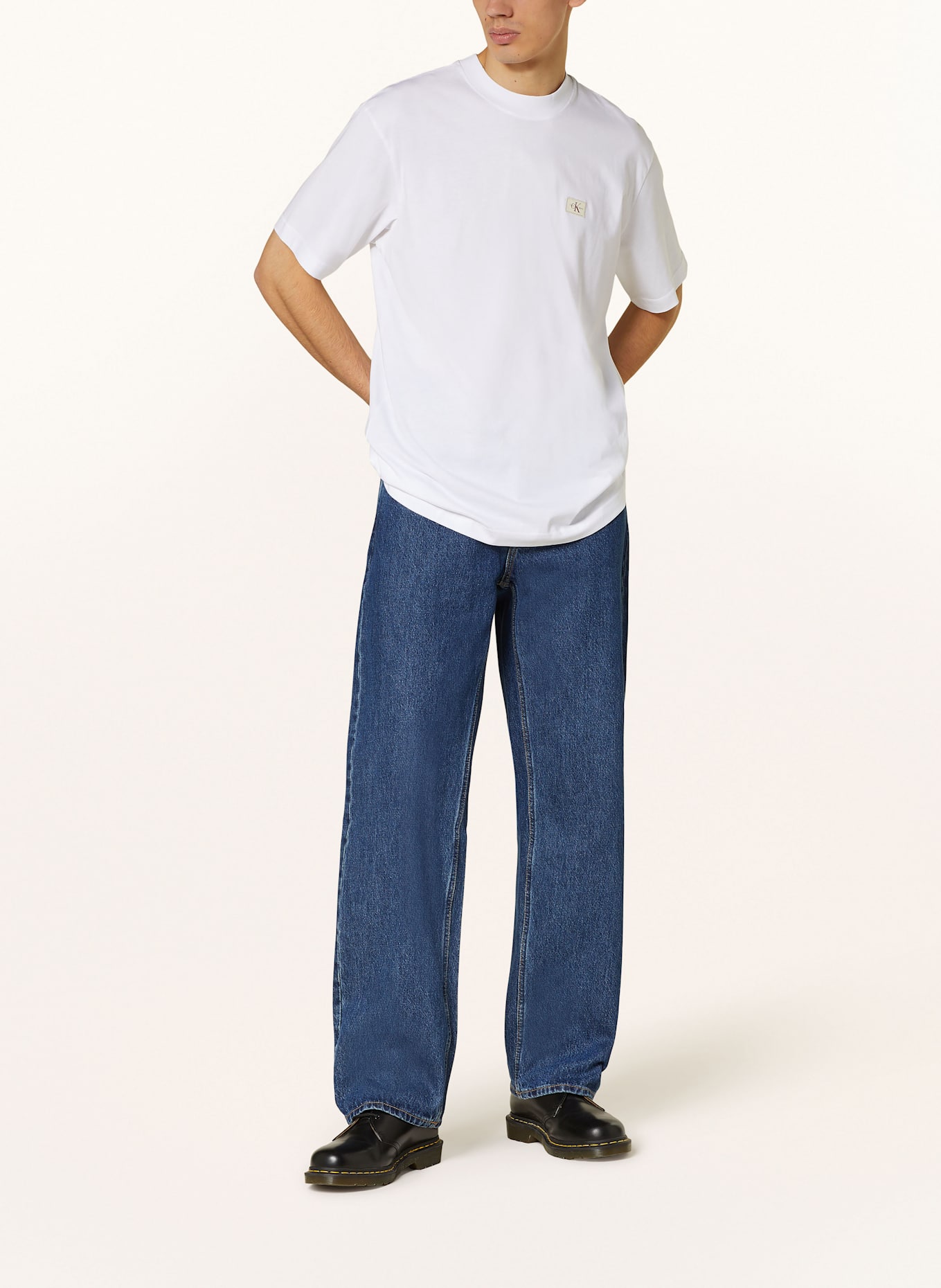 Calvin Klein Jeans T-Shirt: WEISS