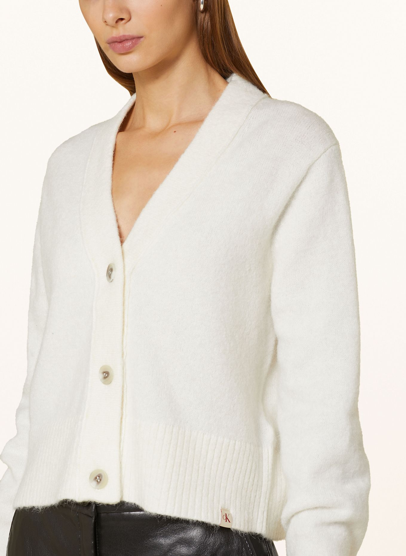 Calvin Klein Jeans Cardigan in white