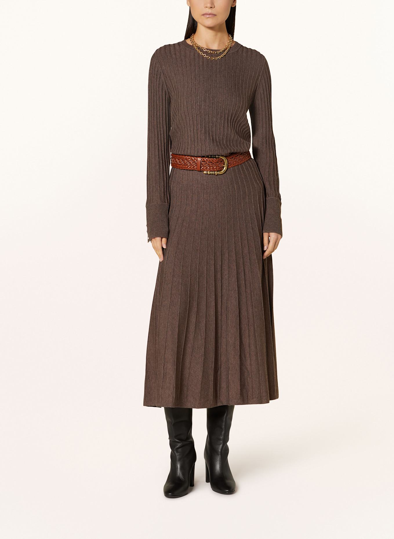 ba&sh Pullover JINIE: DUNKELBRAUN