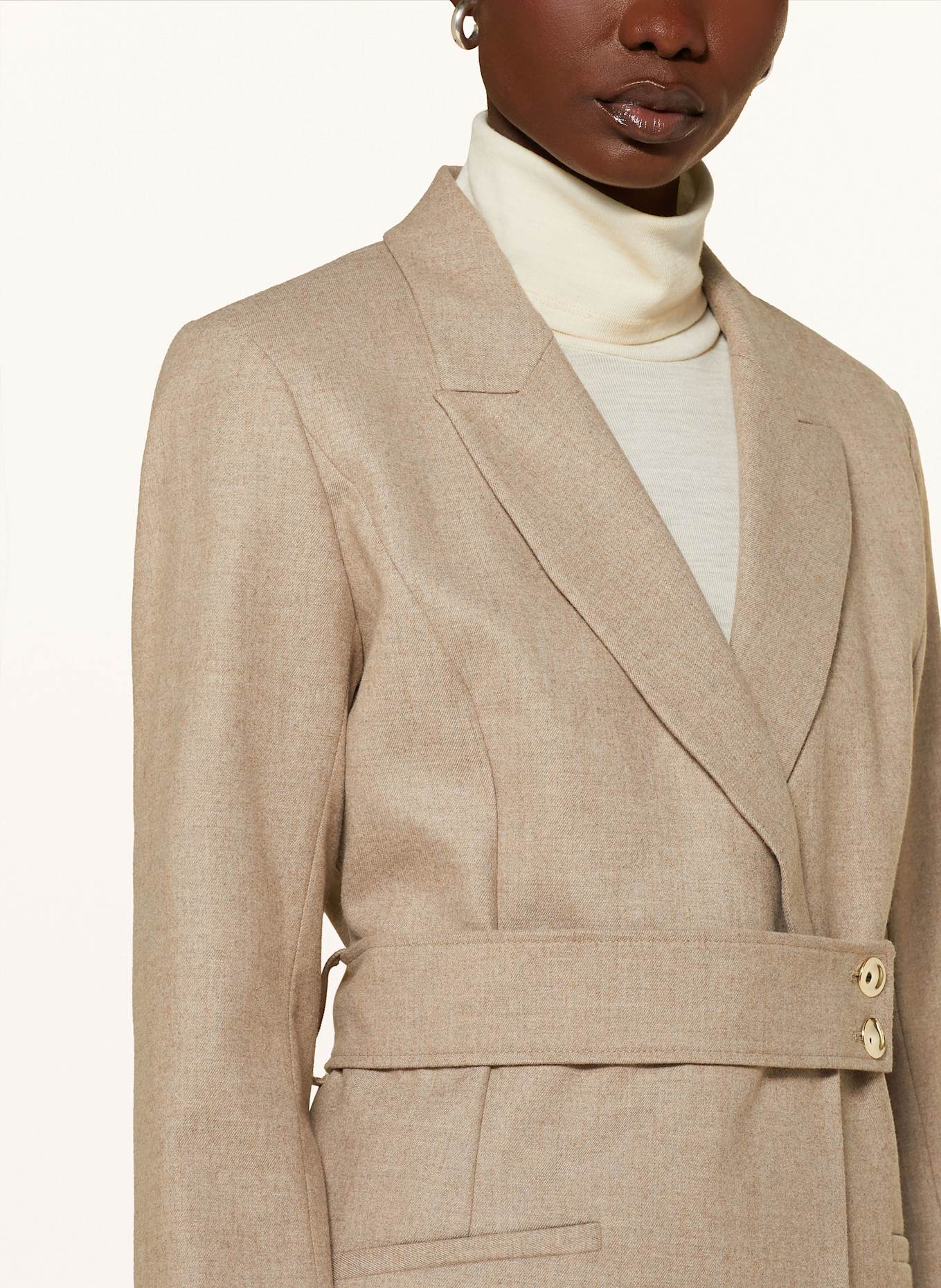 ba&sh Blazer BULE, Farbe: HELLBRAUN (Bild 4)