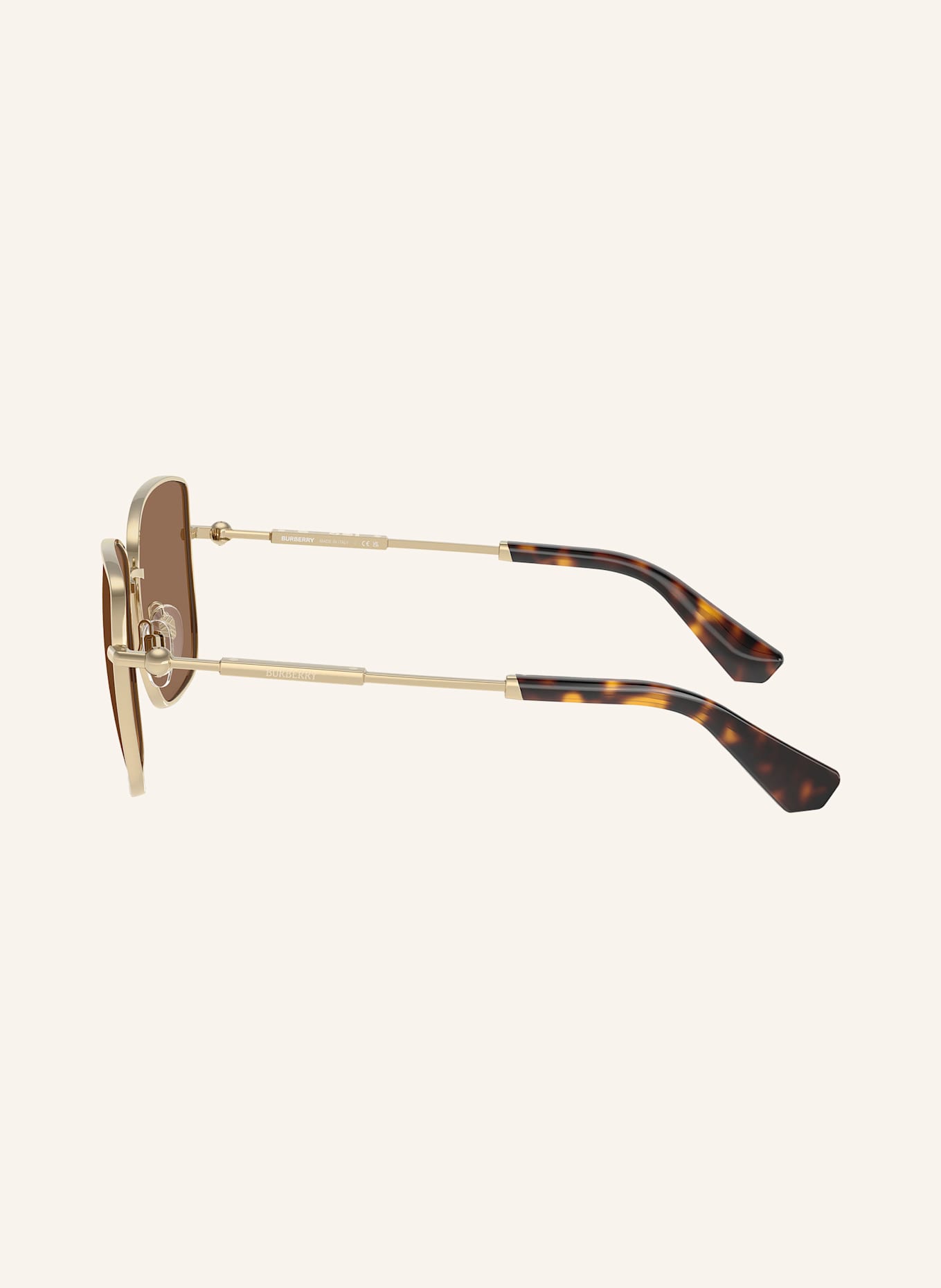 BURBERRY Sonnenbrille BE3158, Farbe: 110973 - GOLD/ BRAUN (Bild 3)