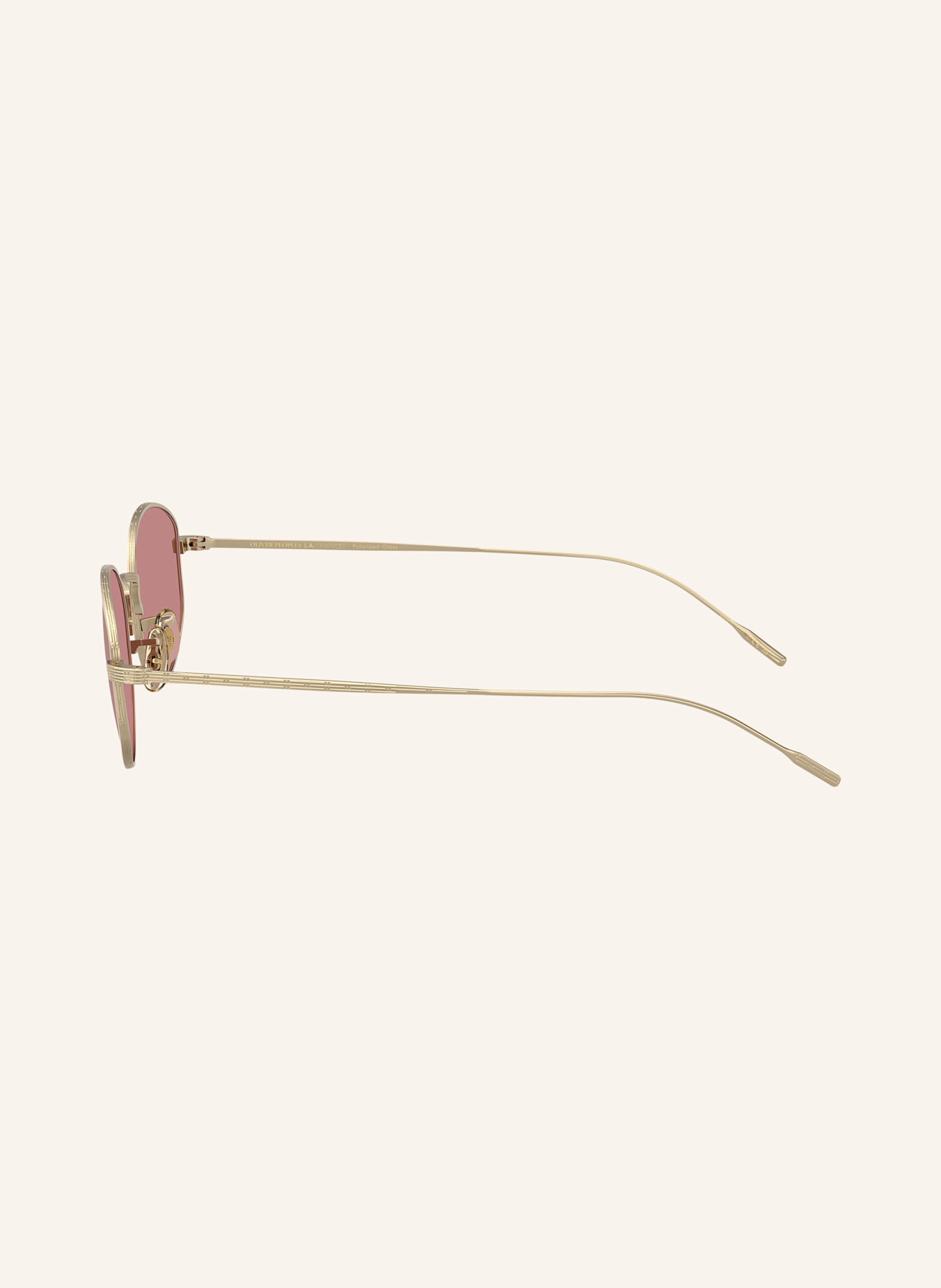 OLIVER PEOPLES Okulary przeciwsłoneczne OV1347ST, Kolor: 50353E – ZŁOTY/ RÓŻOWY LUSTRZANY (Obrazek 3)