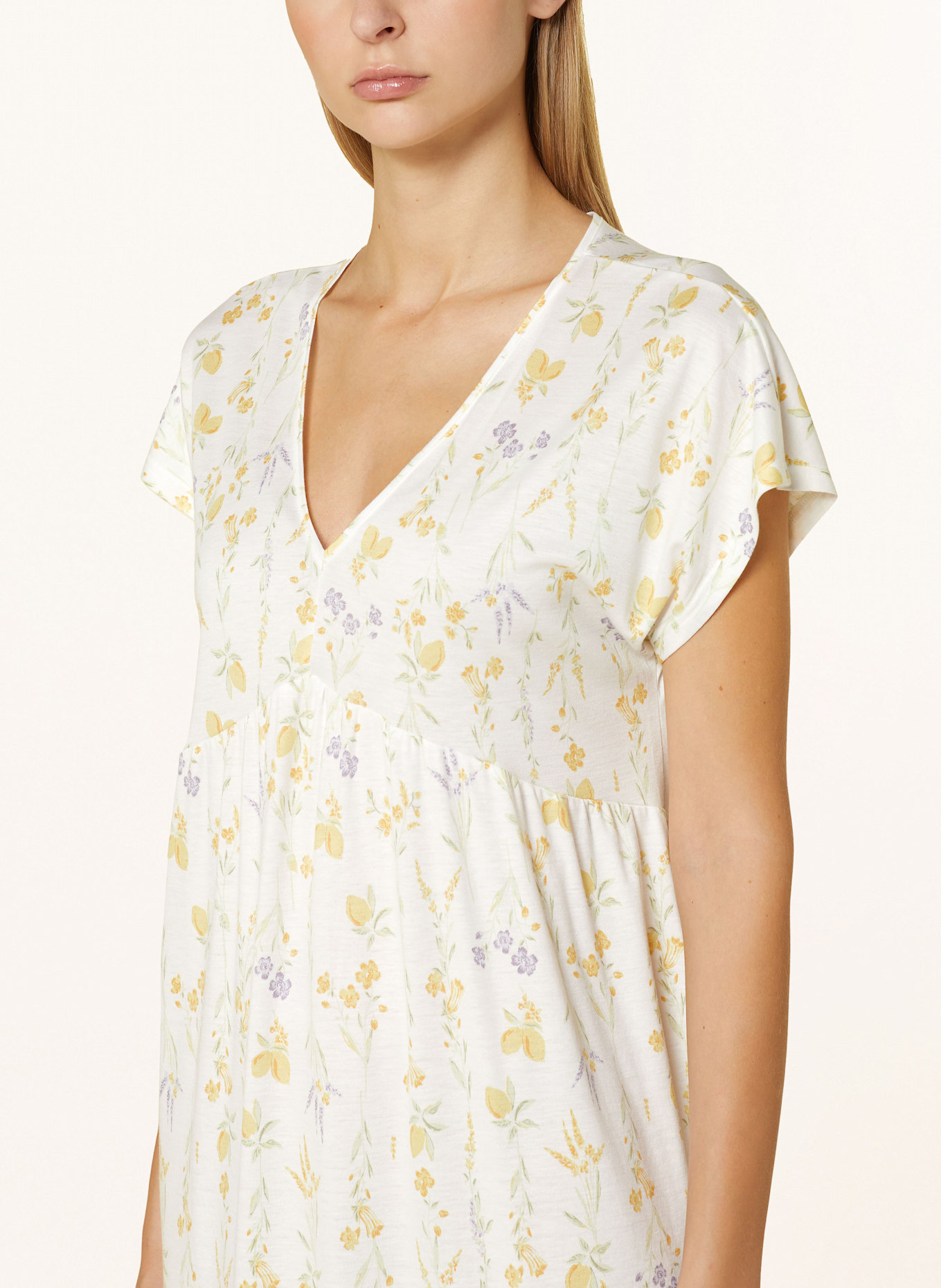 mey Nightgown series LEMONS LOVELY: WHITE / LIGHT GREEN / LIGHT PURPLE