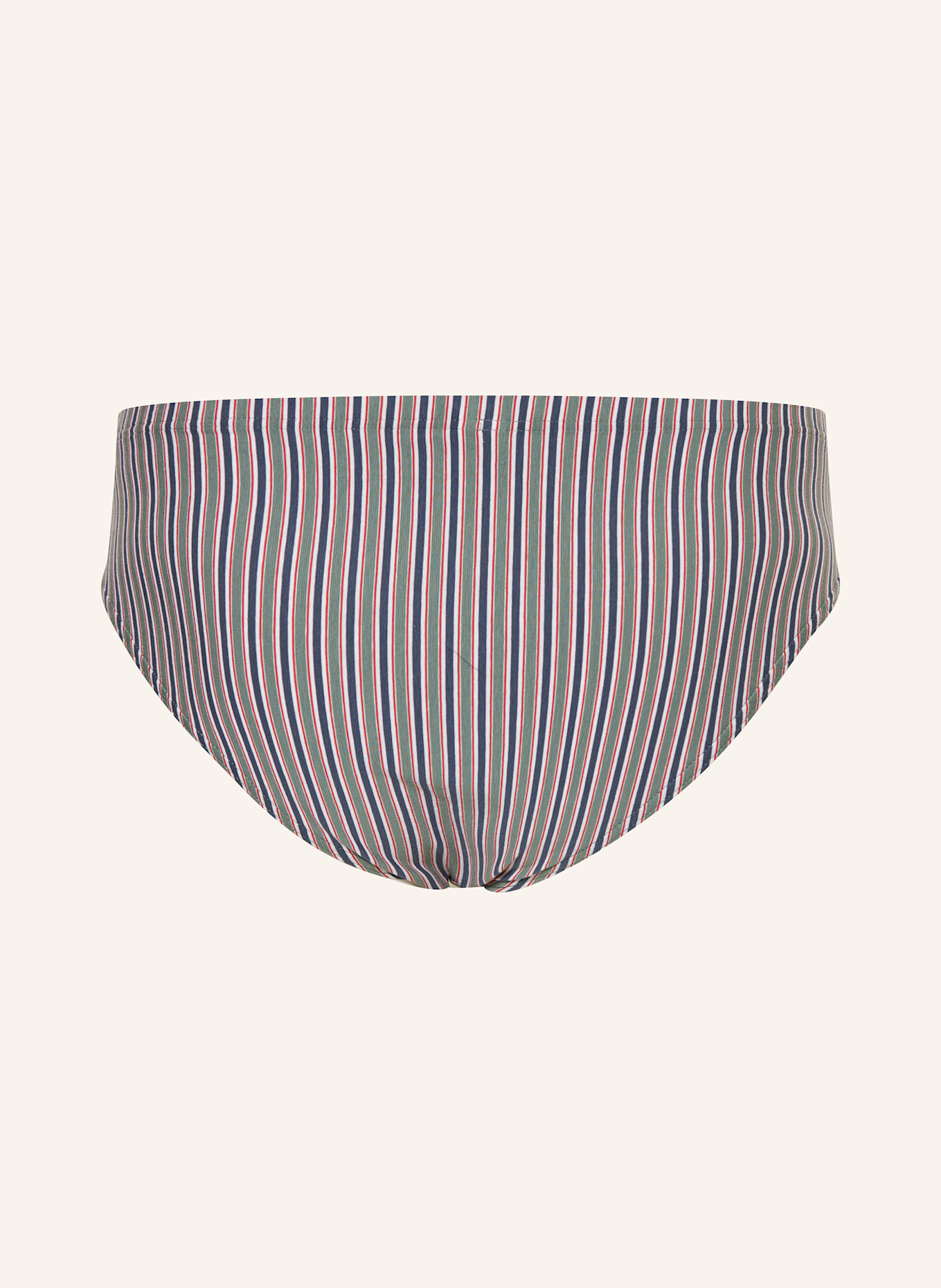 mey Slip Serie GREEN STRIPES: KHAKI/ OLIV/ WEISS