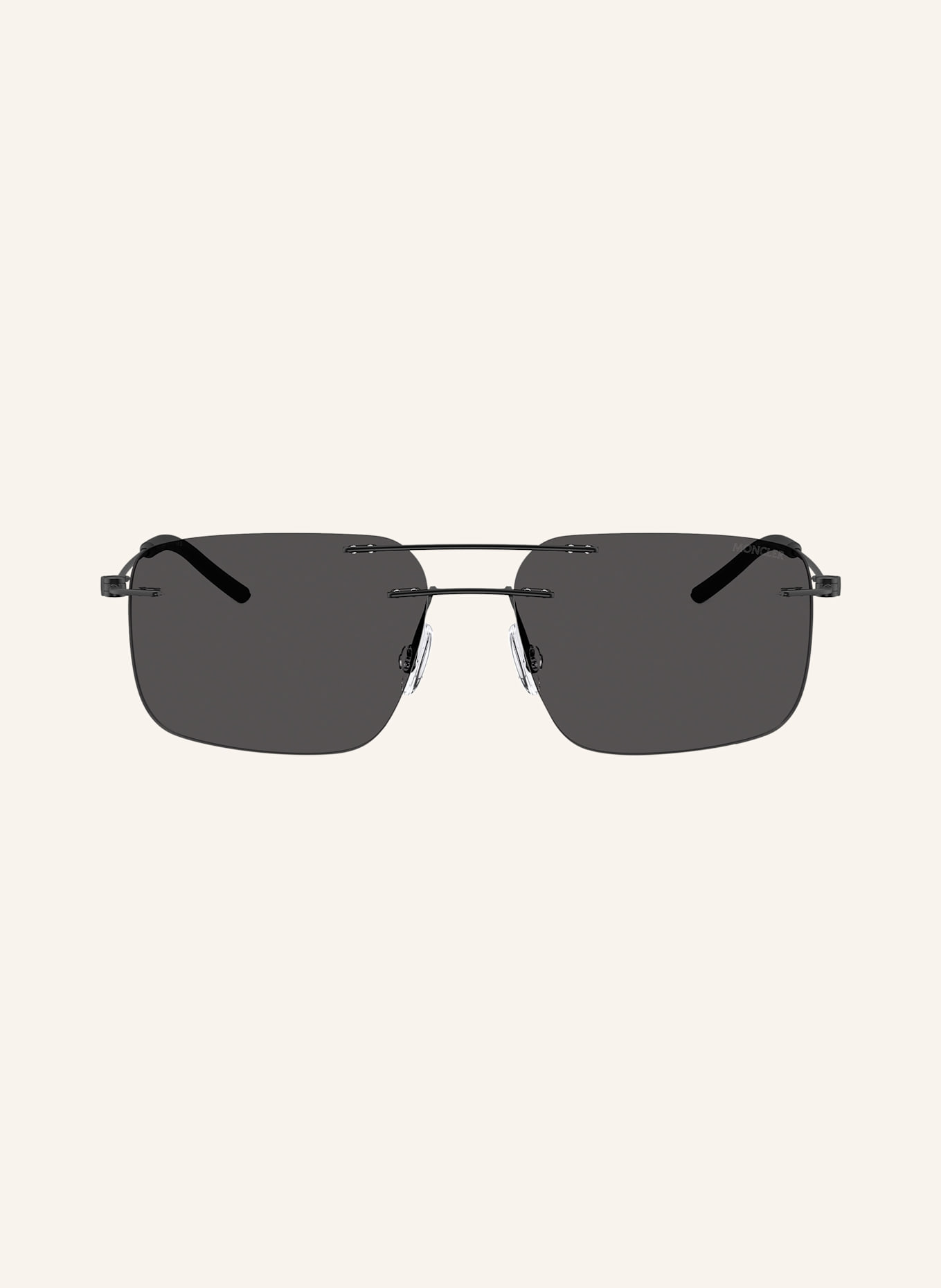 MONCLER Sonnenbrille ME4003: 100187 - MATT SCHWARZ/ DUNKELGRAU