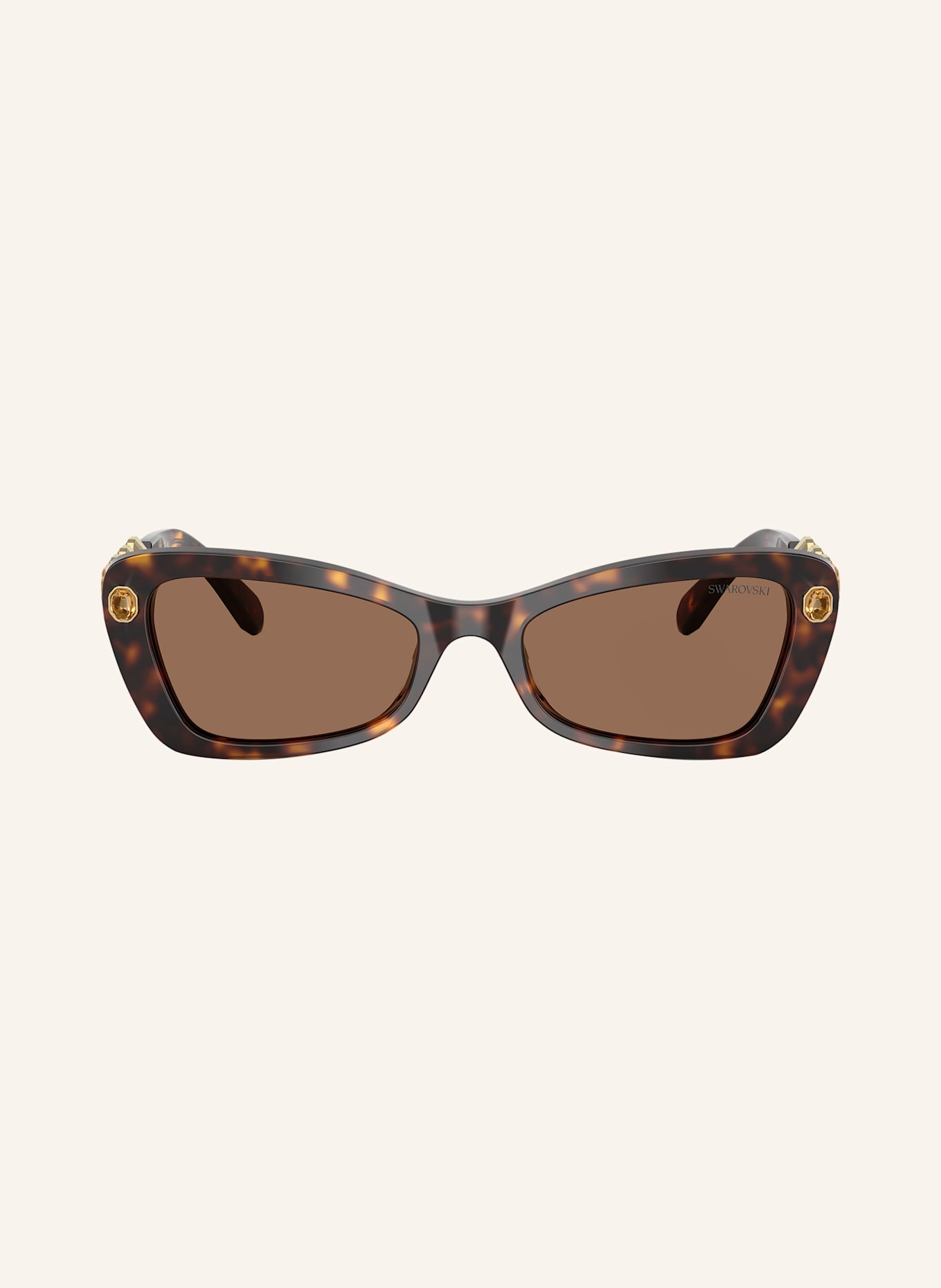 SWAROVSKI Set: Sonnenbrille SK6033 und Armband: 100273 - HAVANA/ DUNKELBRAUN