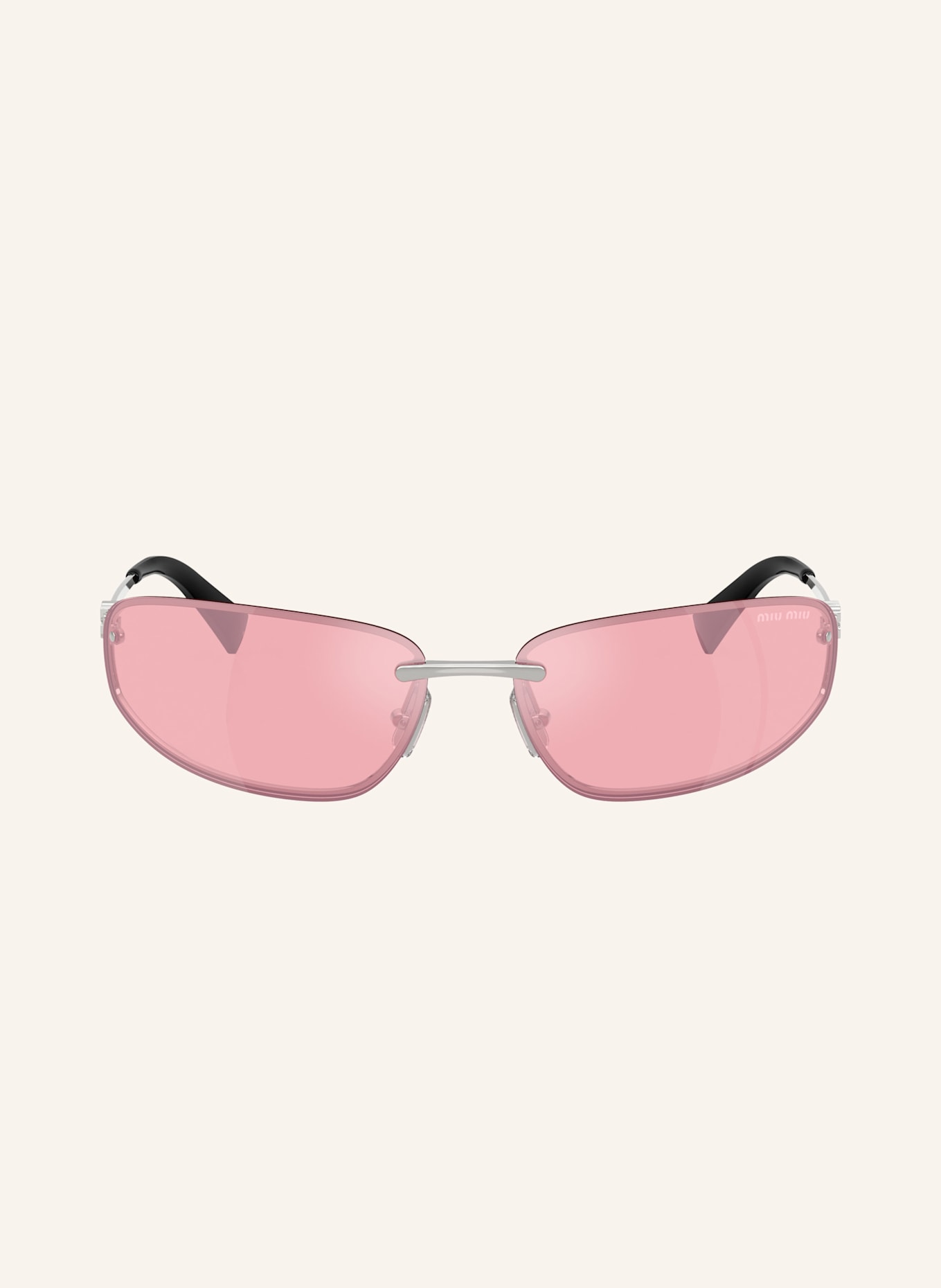 MIU MIU Sonnenbrille MUA50S: 1BC70J - SILBER/ PINK VERSPIEGELT