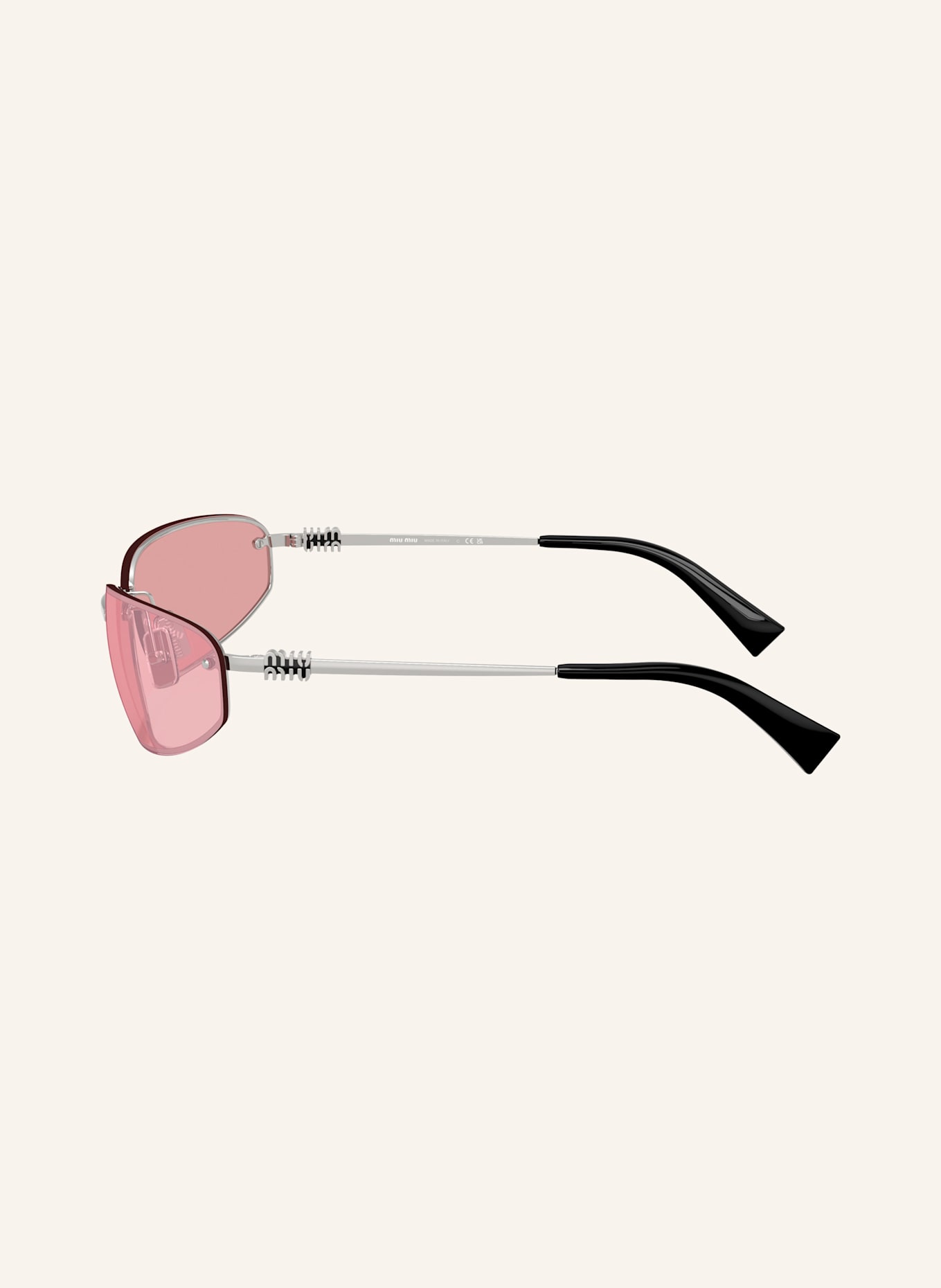 MIU MIU Sonnenbrille MUA50S: 1BC70J - SILBER/ PINK VERSPIEGELT